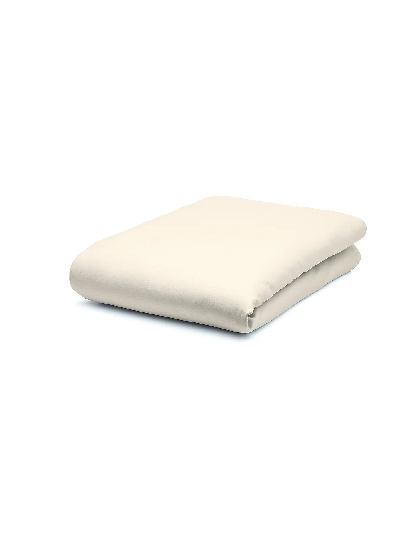 FLEURESSE | Satin Spannleintuch Royal Uni 180x200cm Creme | creme