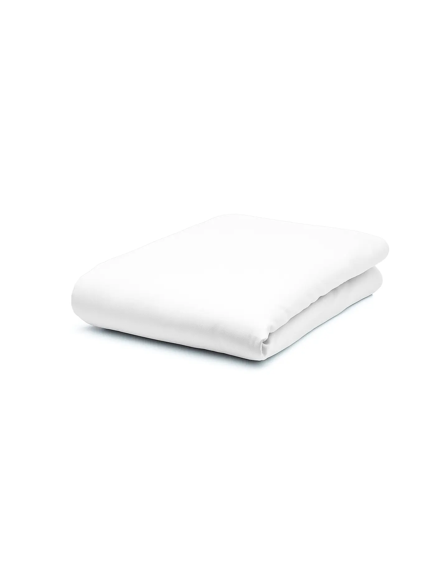FLEURESSE | Satin Spannleintuch Royal Uni 90x200cm Weiss | weiss