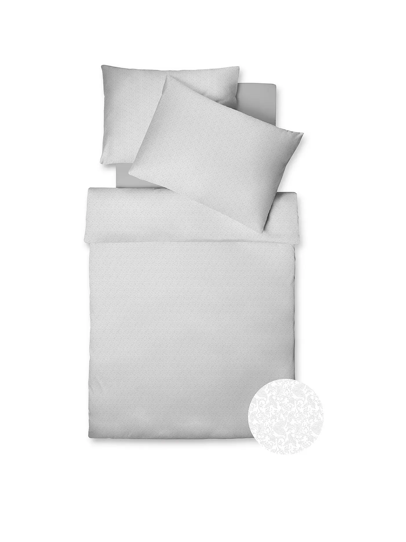 FLEURESSE | TENCEL® Bettwäsche White Dream 70x90cm / 140x200cm Weiss | weiss