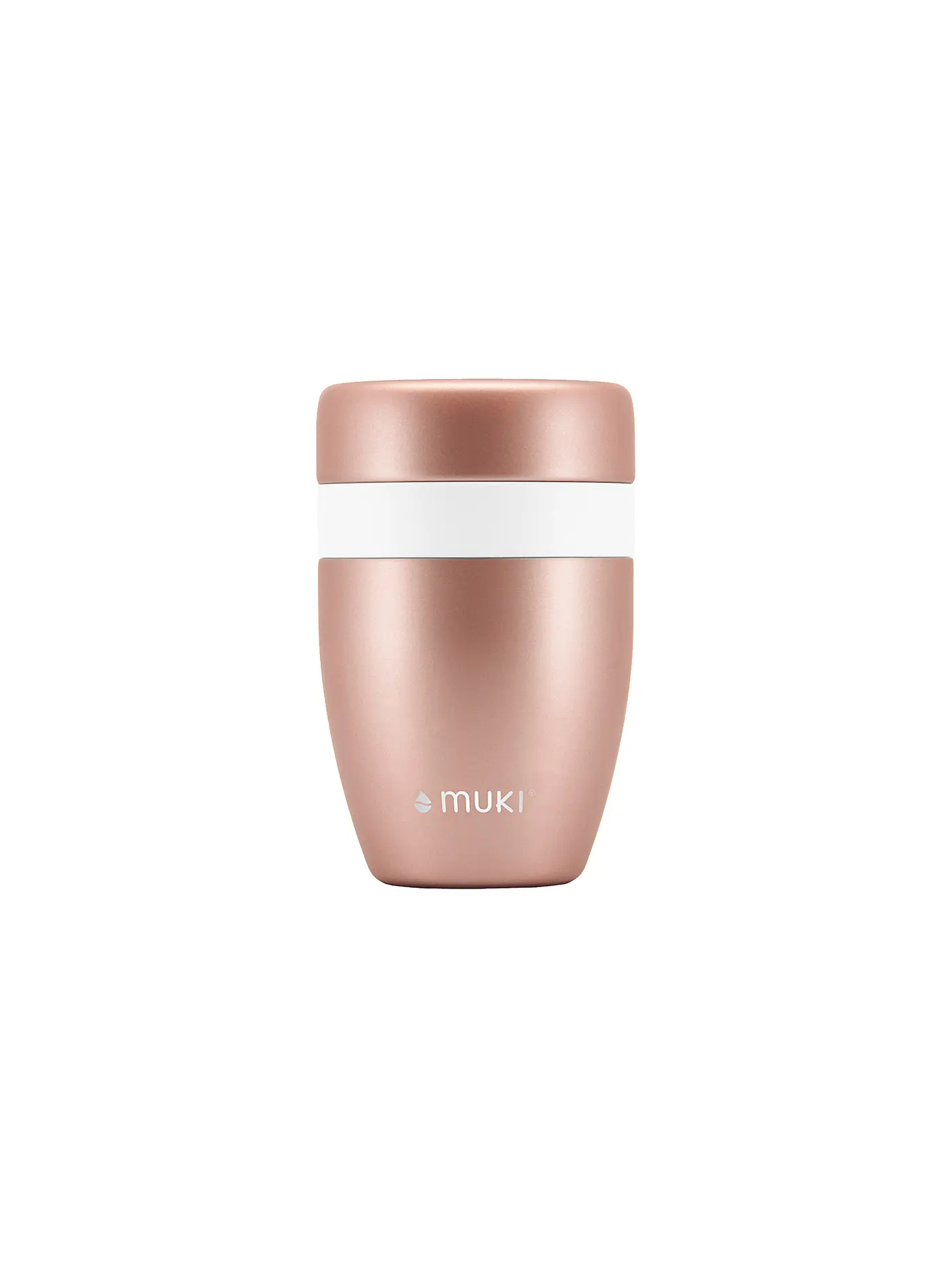 FLSK | Isolierbecher MUKI Snackpot Rosegold 550ml | rosa