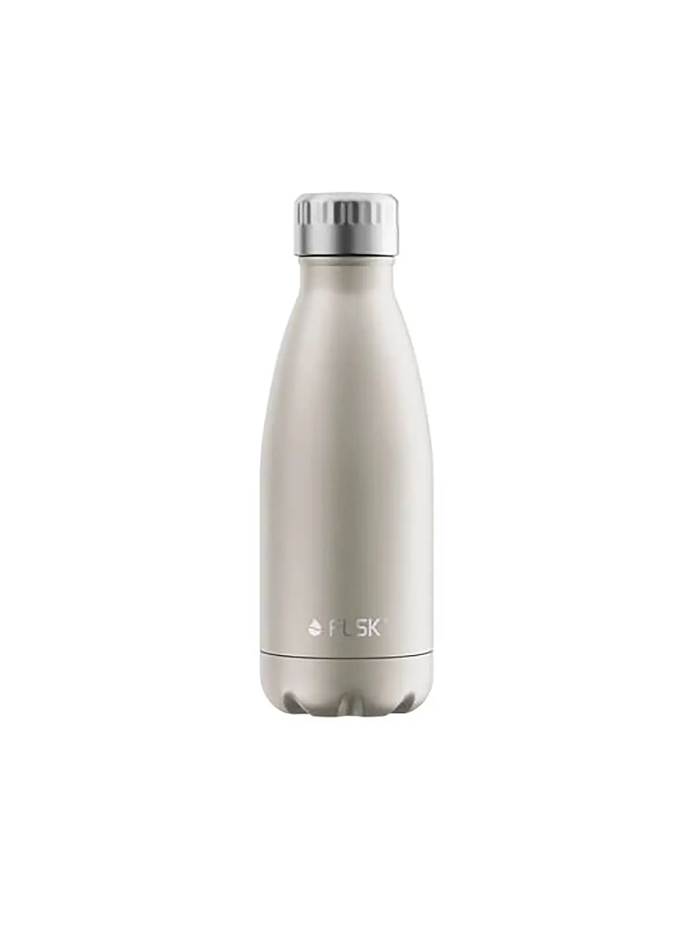 FLSK | Isolierflasche - Thermosflasche 0,35l Edelstahl Champagne | creme