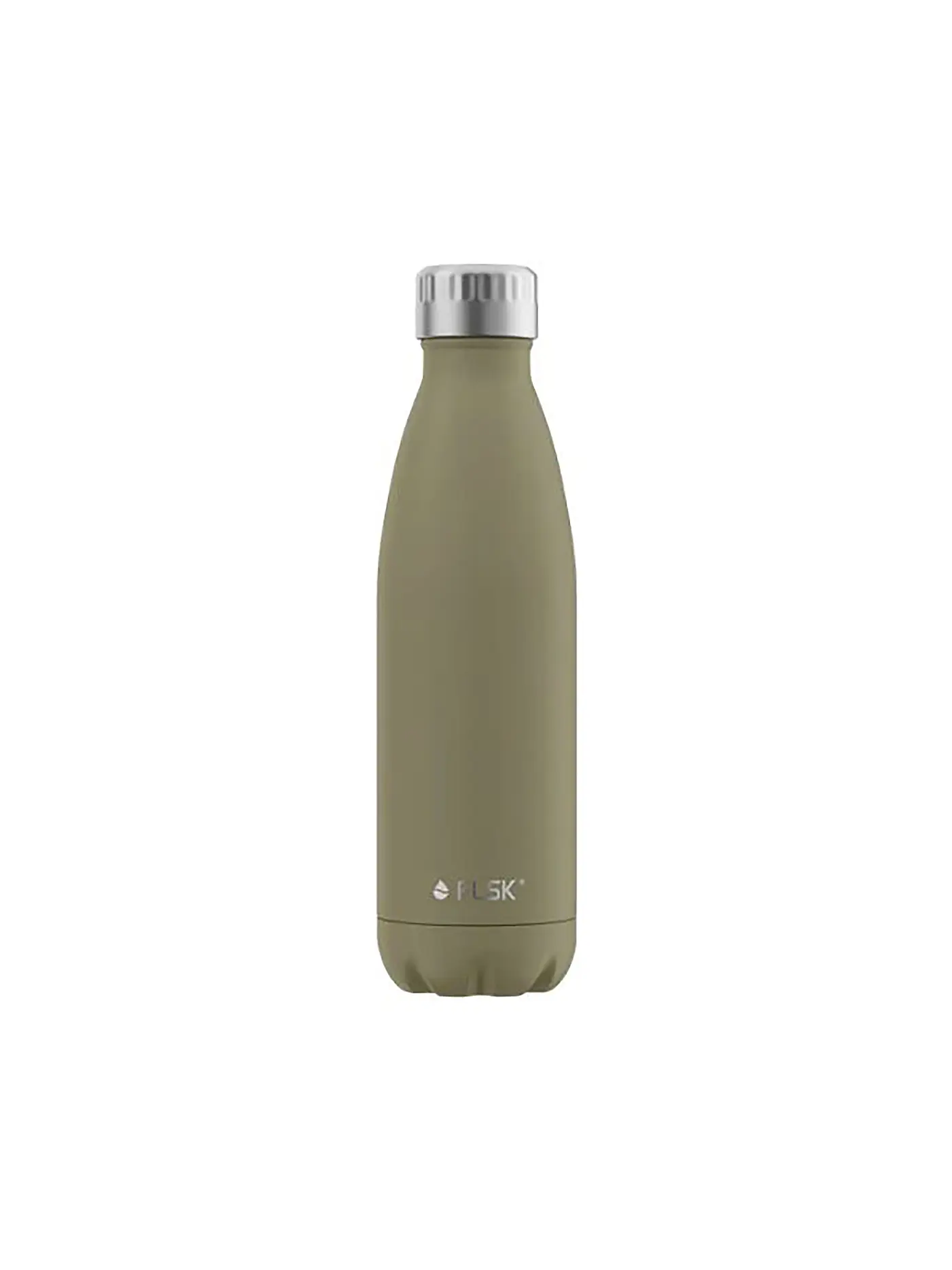 FLSK | Isolierflasche - Thermosflasche 0,5l Edelstahl Khaki | olive