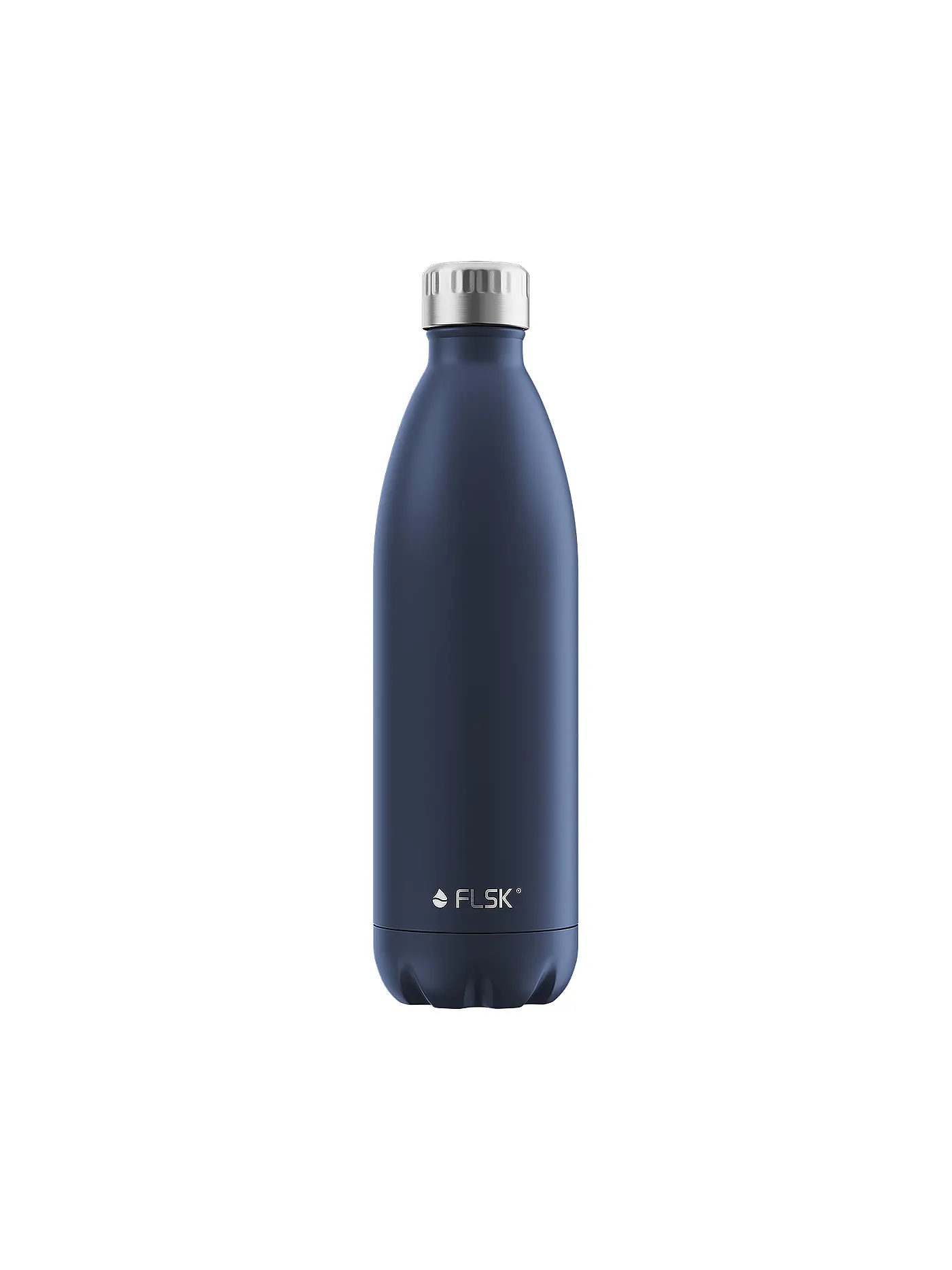 FLSK | Isolierflasche - Thermosflasche 1l Schwarz | dunkelblau