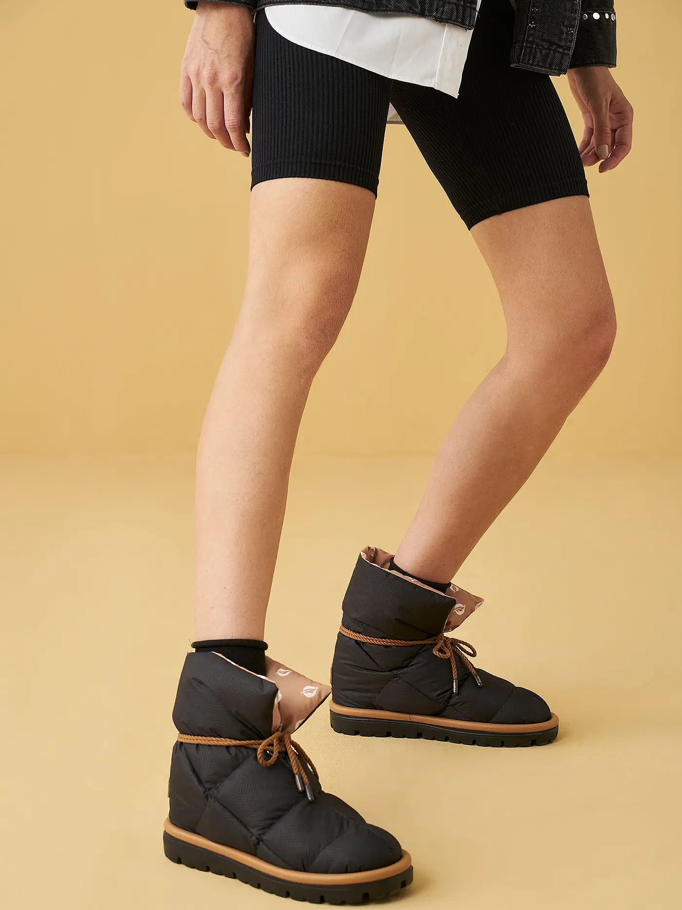 FLUFIE | Snowboots | schwarz