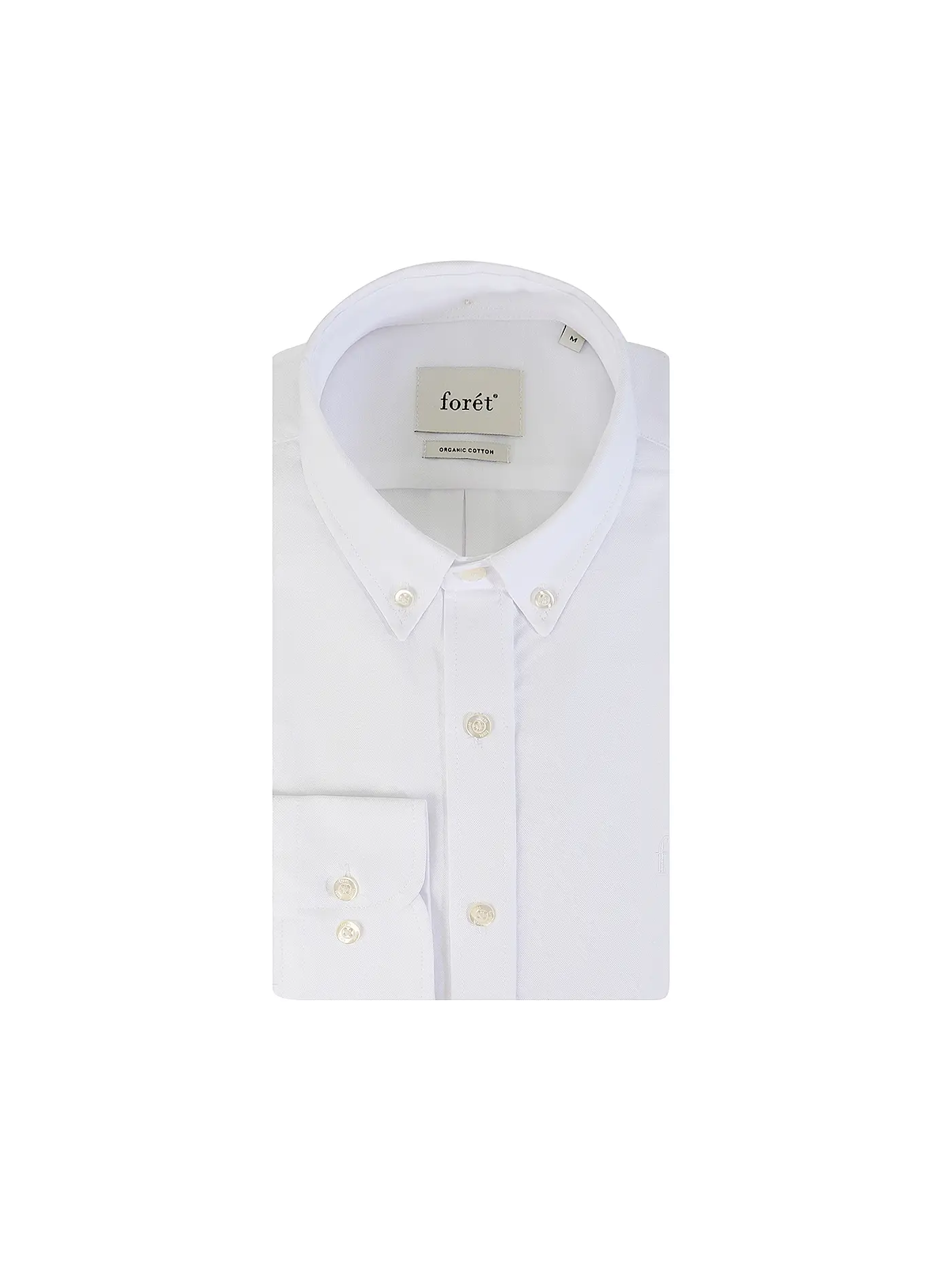 FORET | Hemd Slim Fit  | weiss