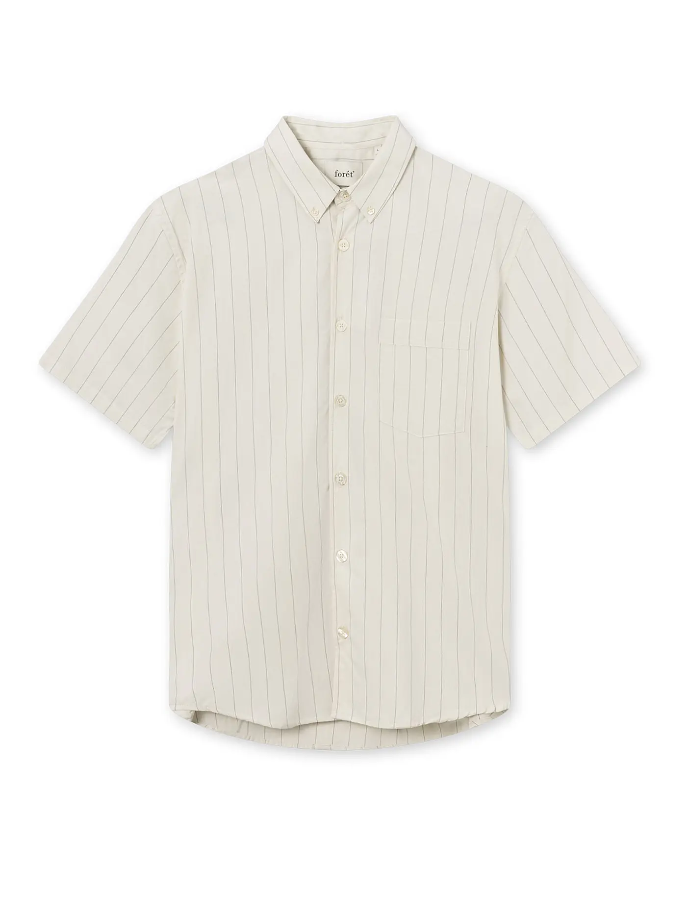FORET | Hemd Slim Fit HOLIDAY | creme