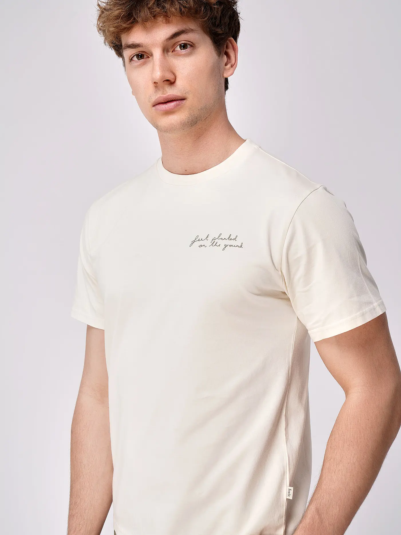 FORET | T-Shirt GRAVEL | creme