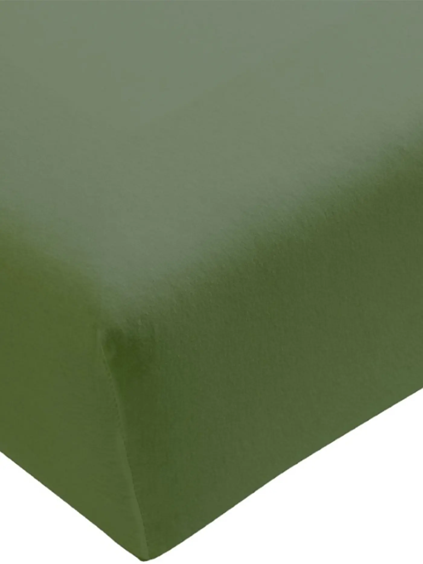 FORMESSE | Jersey-Spannleintuch "Bella Donna" 180/200 cm - 200/220 cm (Goldgelb) | olive