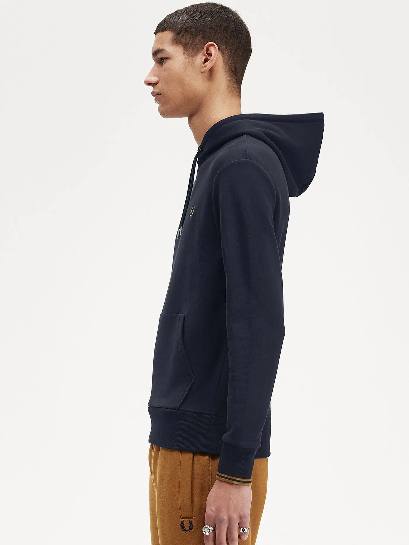 FRED PERRY | Kapuzenpullover - Hoodie | blau