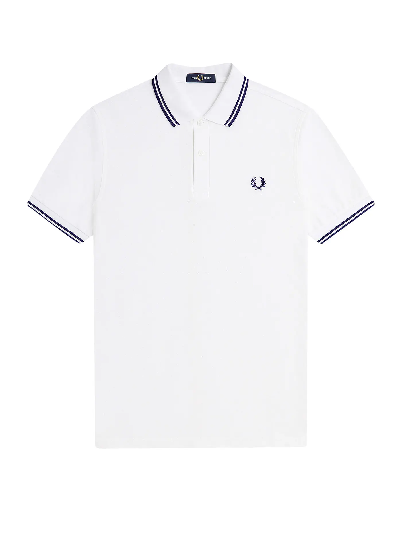 FRED PERRY | Poloshirt  | weiss