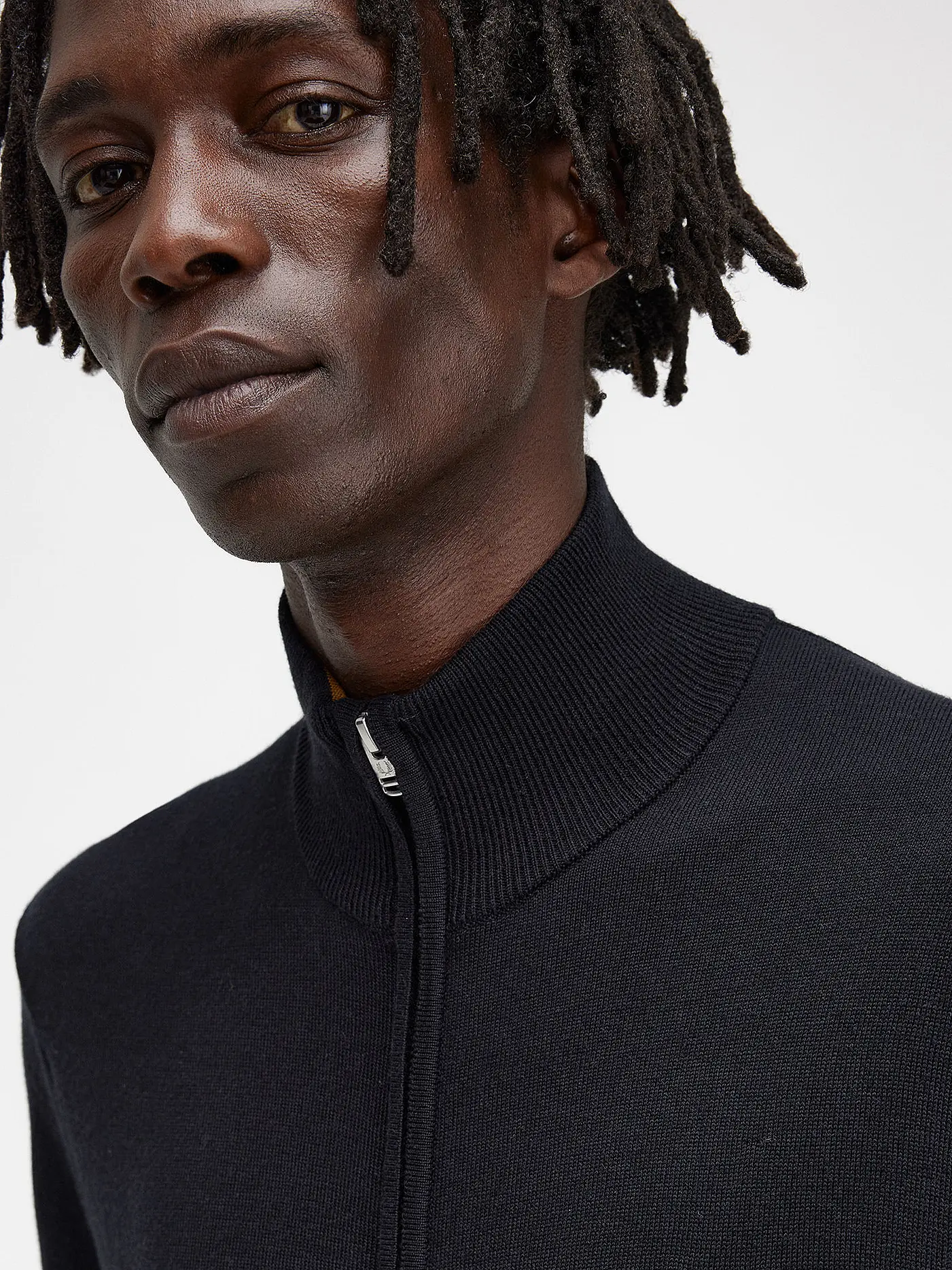 FRED PERRY | Strickjacke  | schwarz