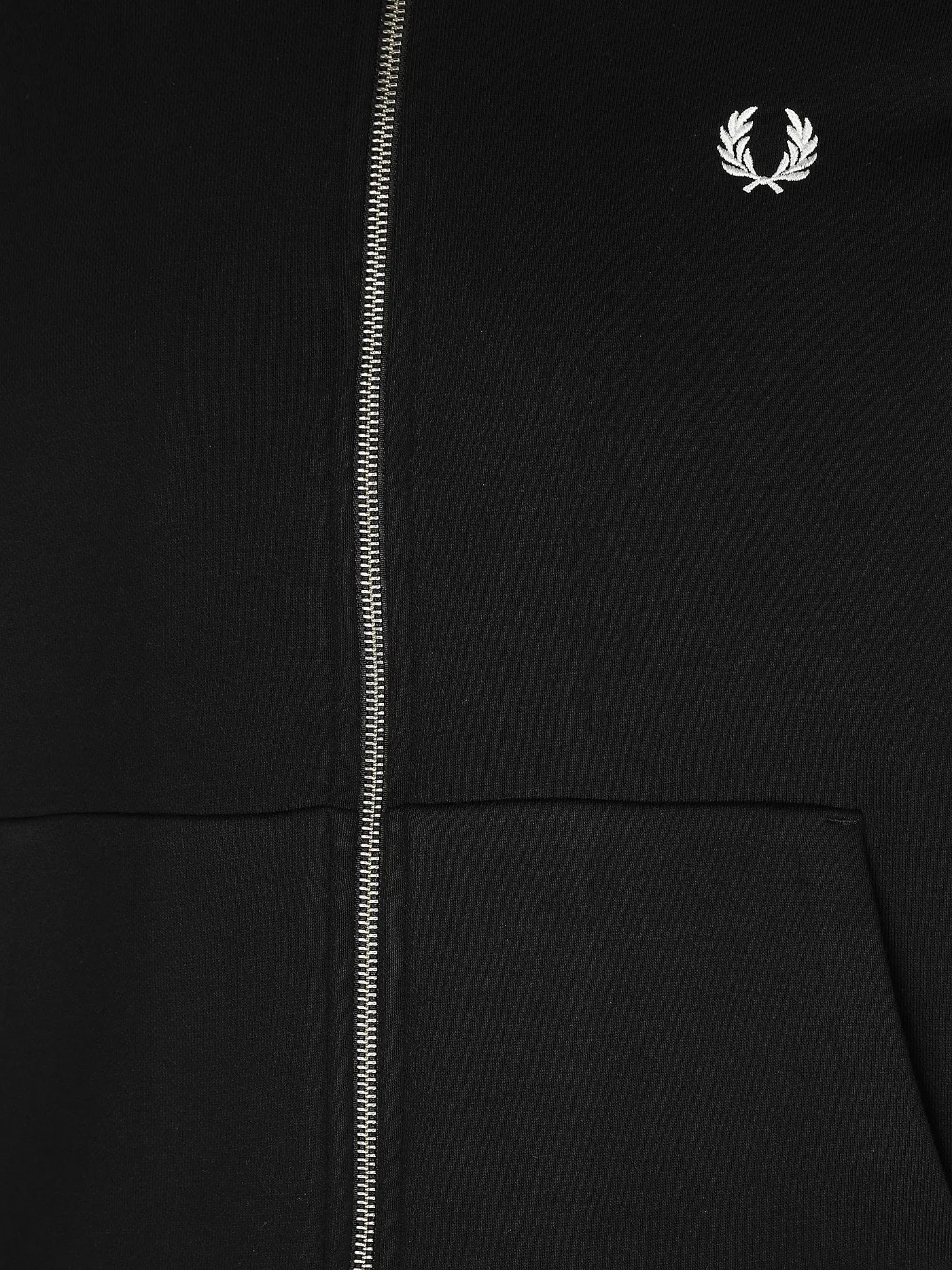 FRED PERRY | Sweatjacke | schwarz