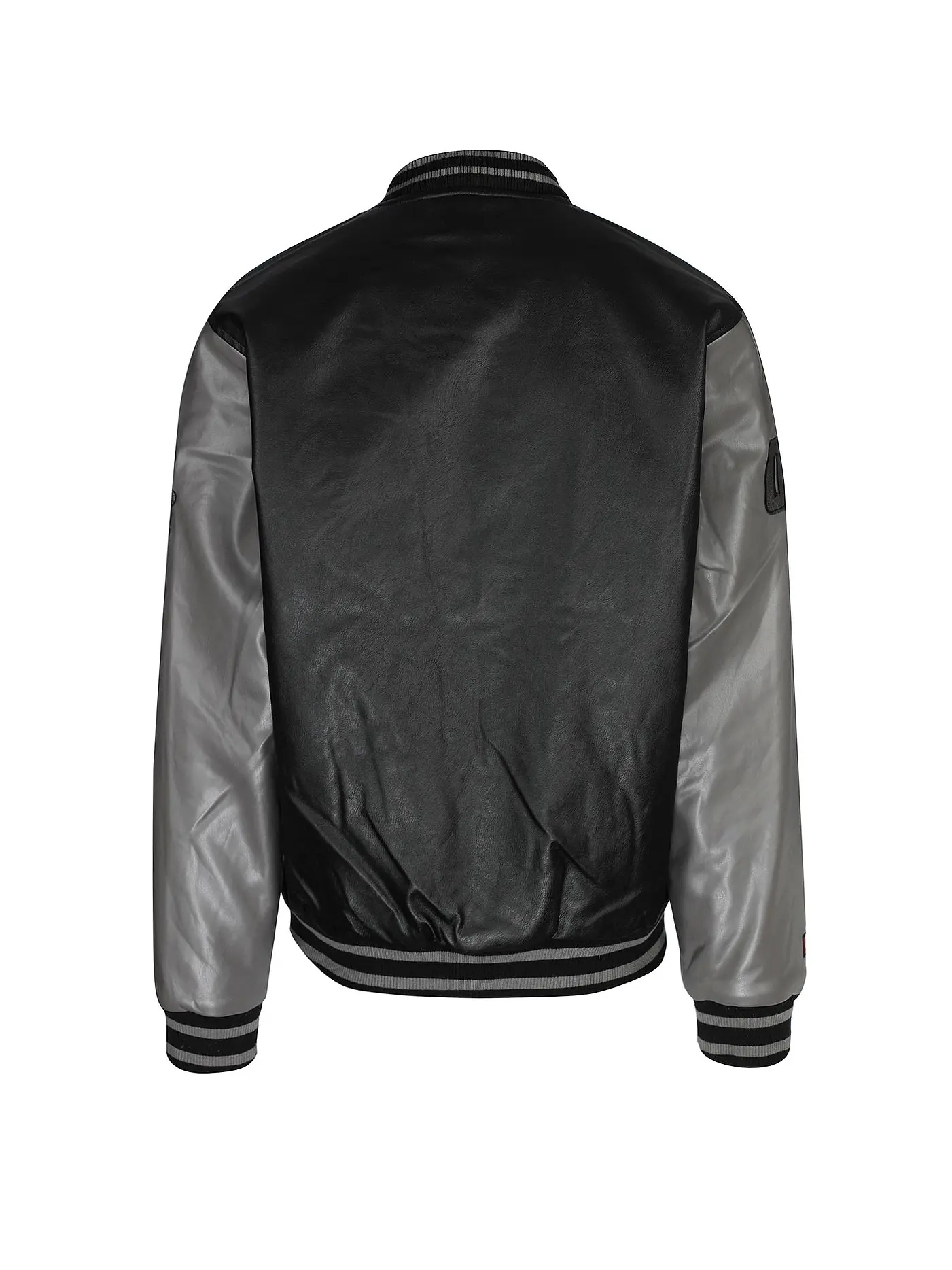 FUBU | Blouson in Lederoptik | schwarz