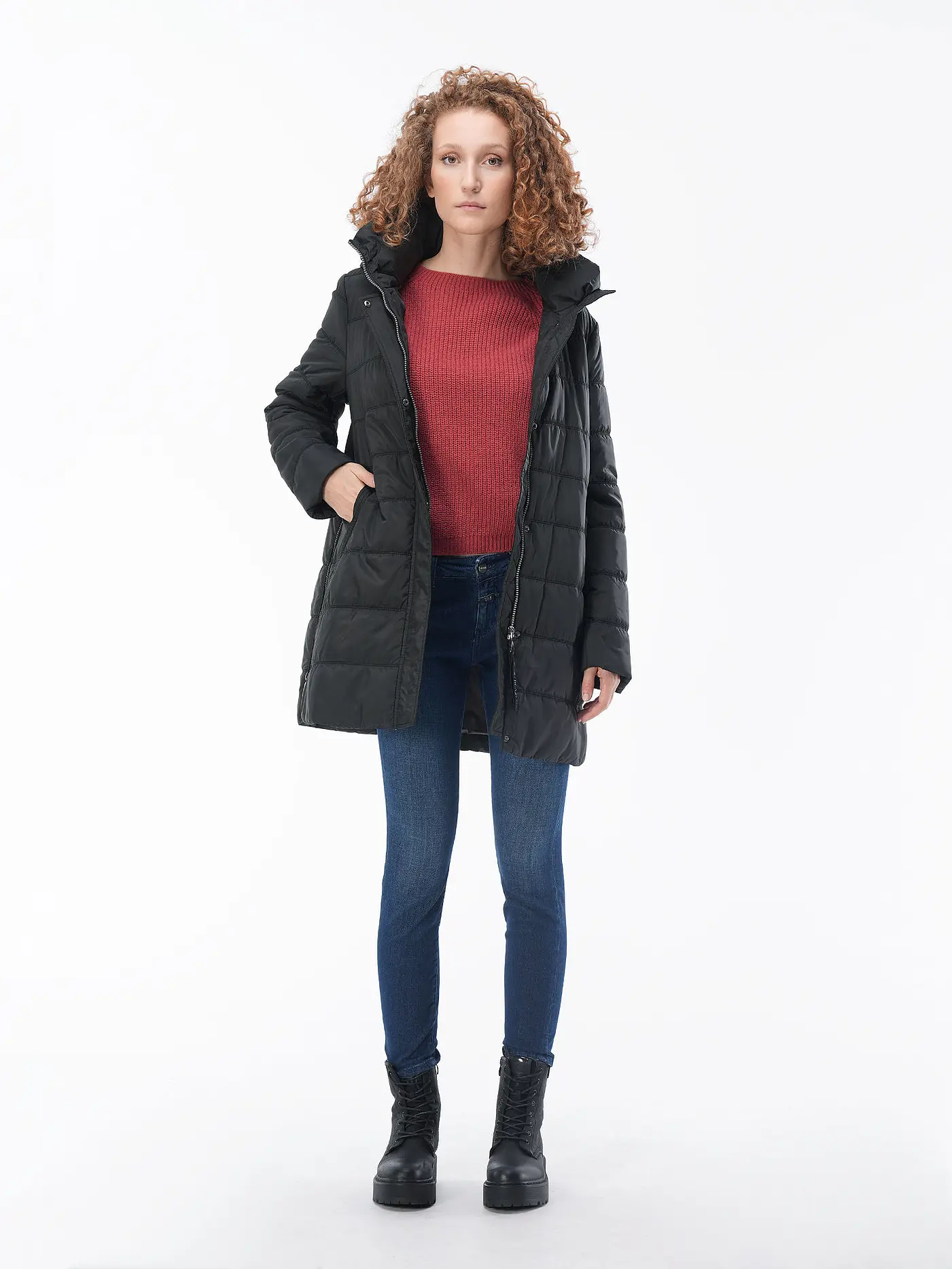 FUCHS & SCHMITT | Steppjacke  | schwarz