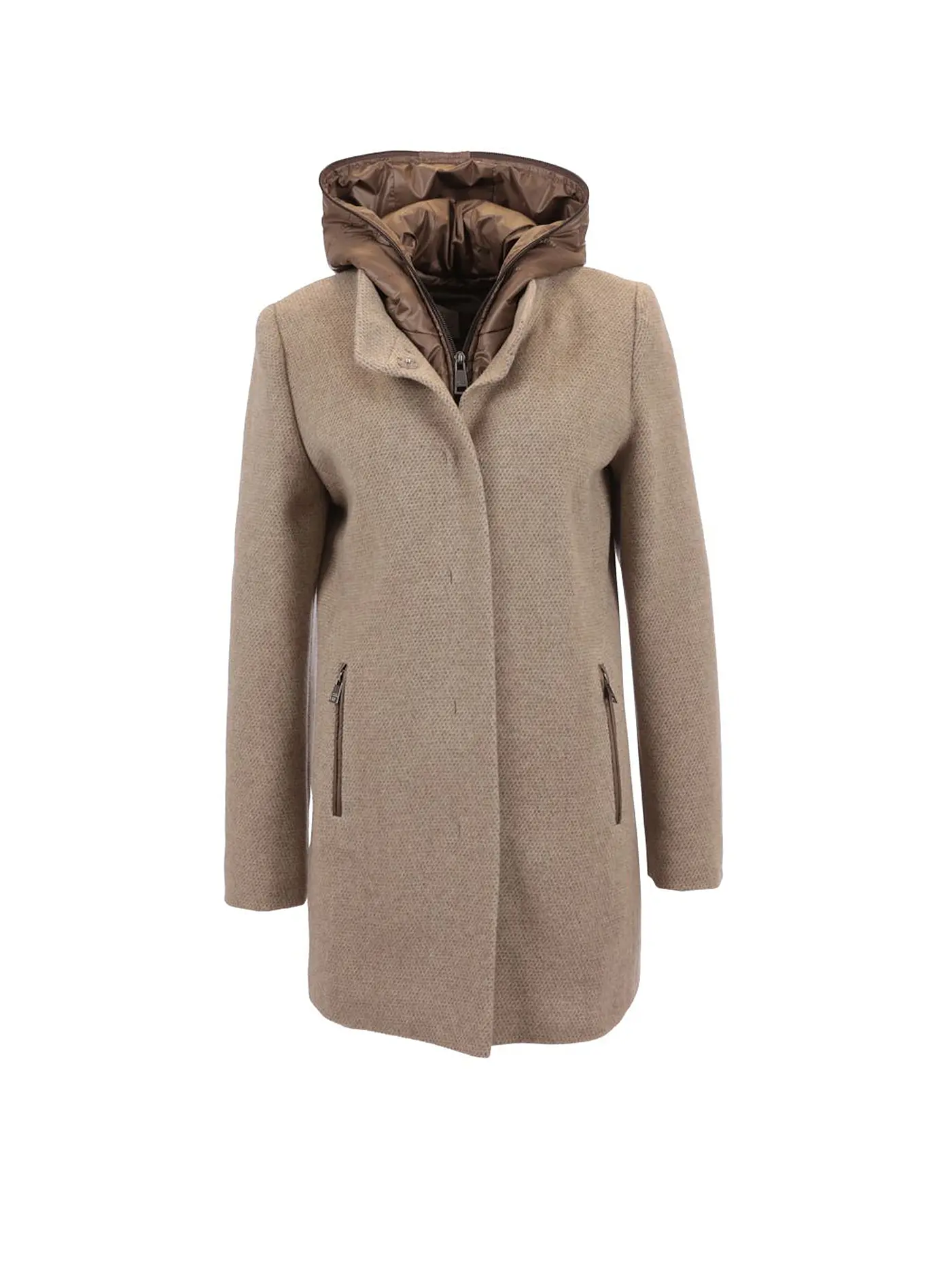 FUCHS & SCHMITT | Wollmantel | beige