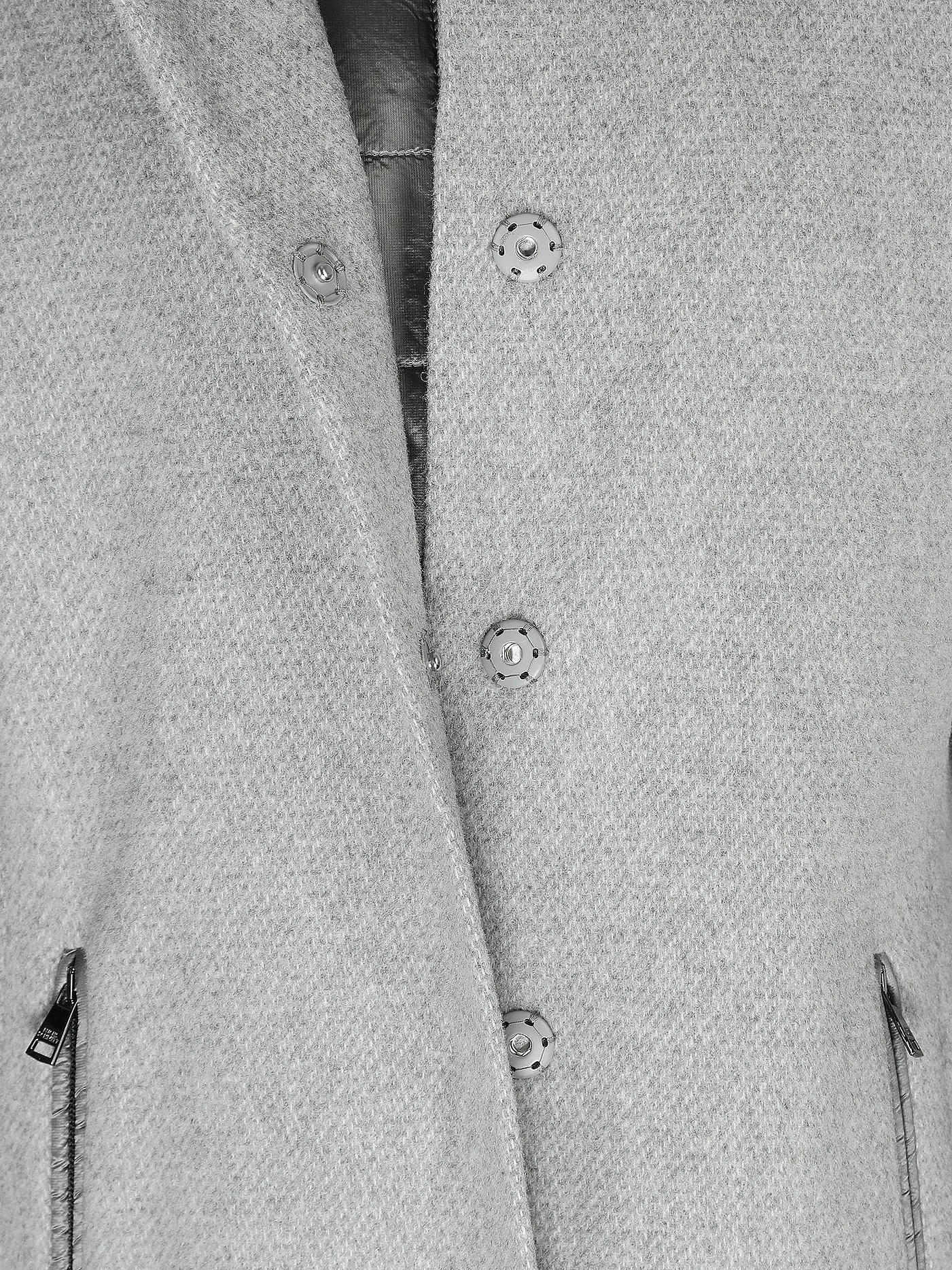 FUCHS & SCHMITT | Wollmantel | silber