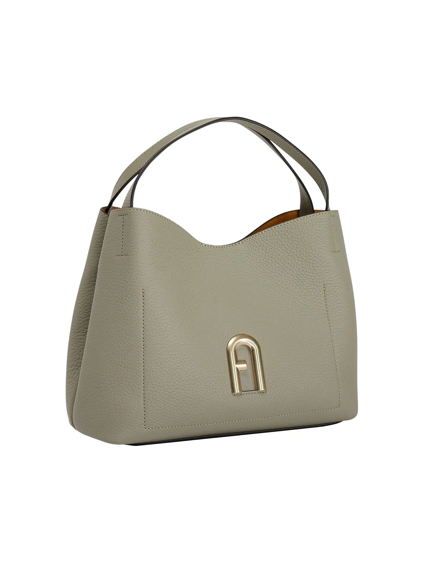 FURLA | Ledertasche - Hobo Bag PRIMULA Small | beige