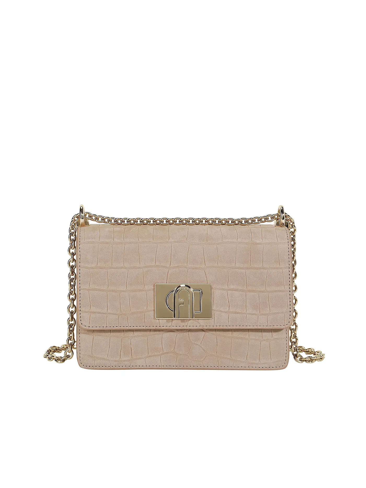 FURLA | Ledertasche - Mini Bag 1927 | beige