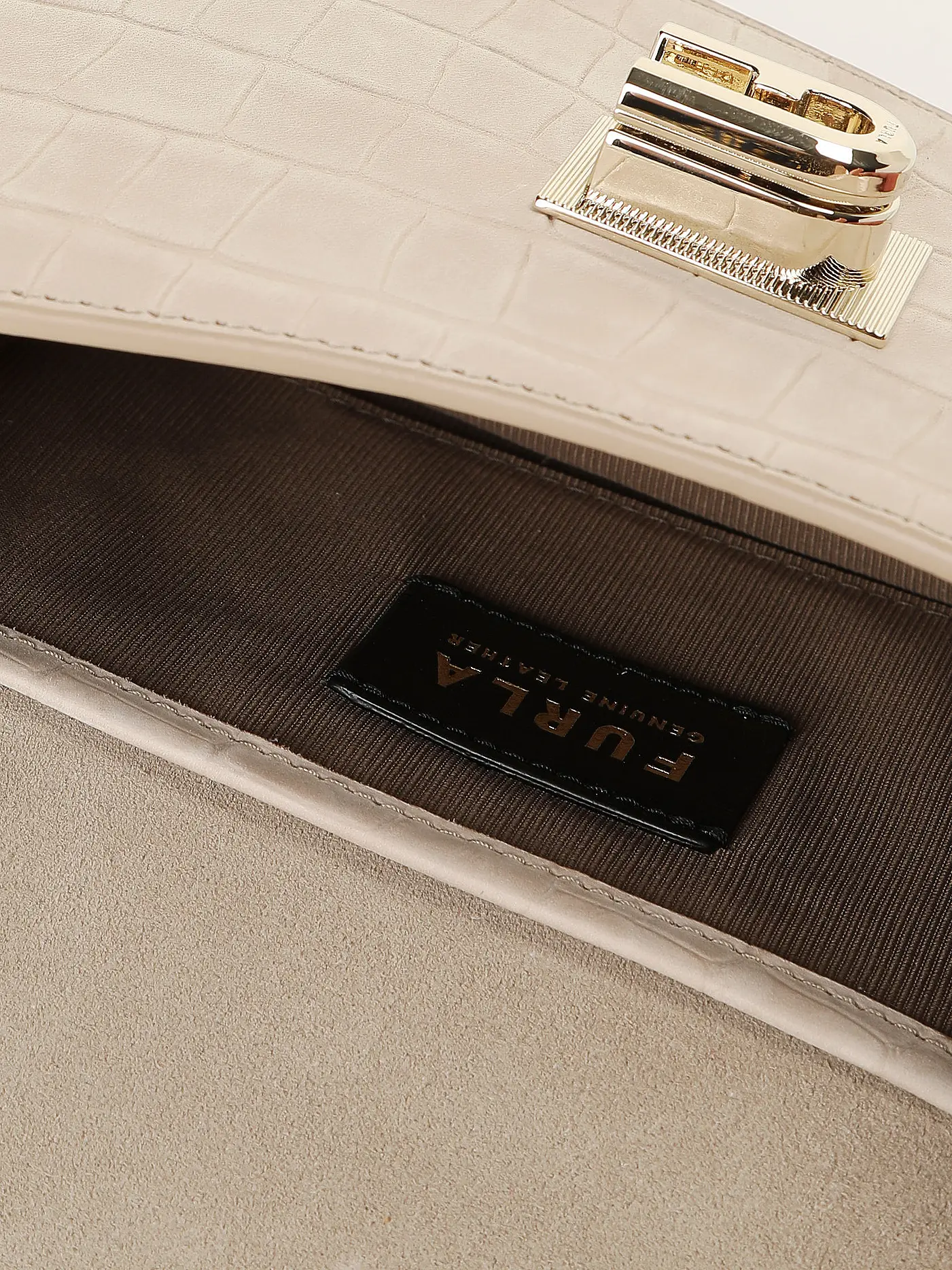 FURLA | Ledertasche - Mini Bag 1927 | beige
