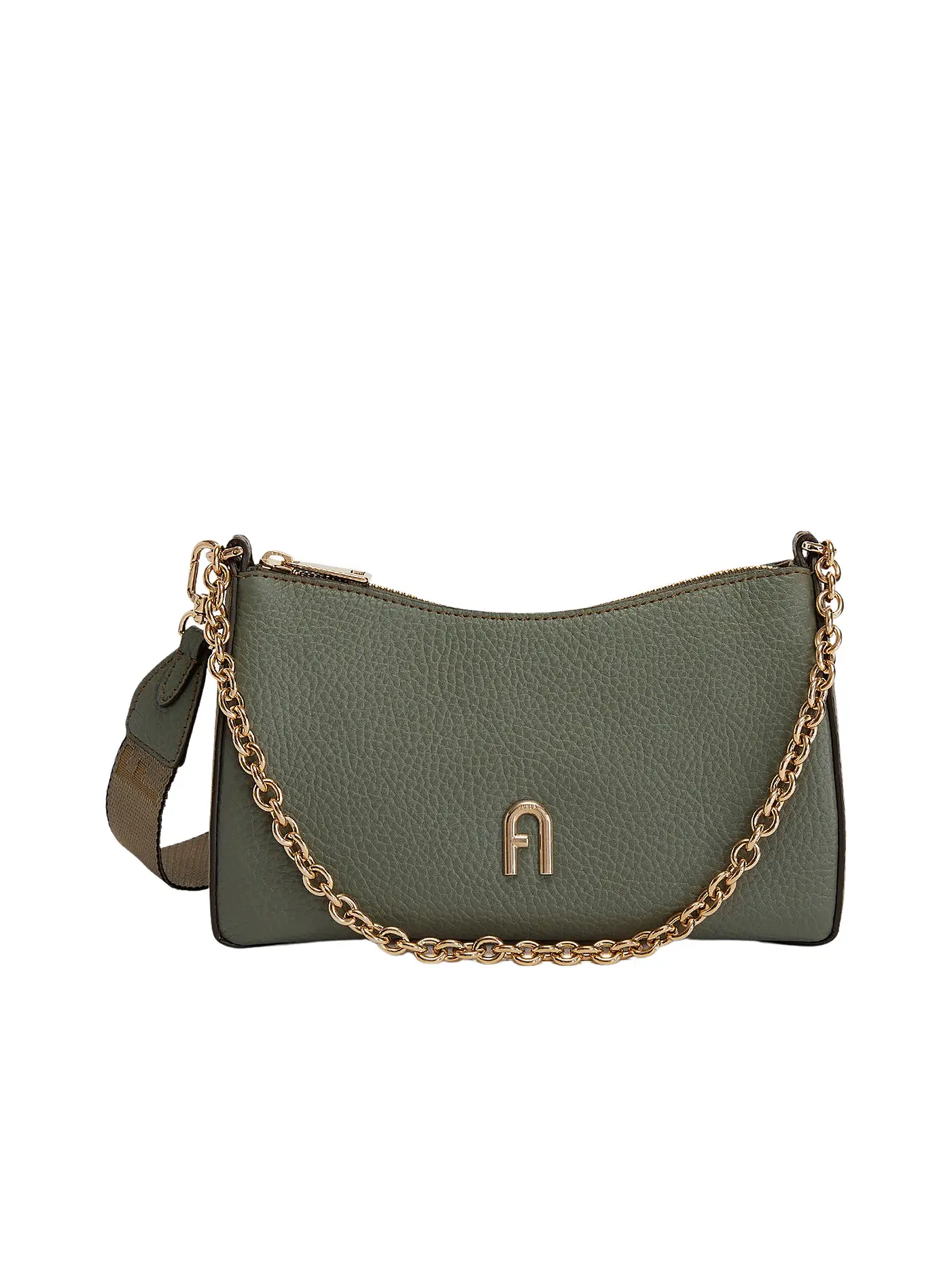 FURLA | Ledertasche - Mini Bag PRIMULA XSmall | olive