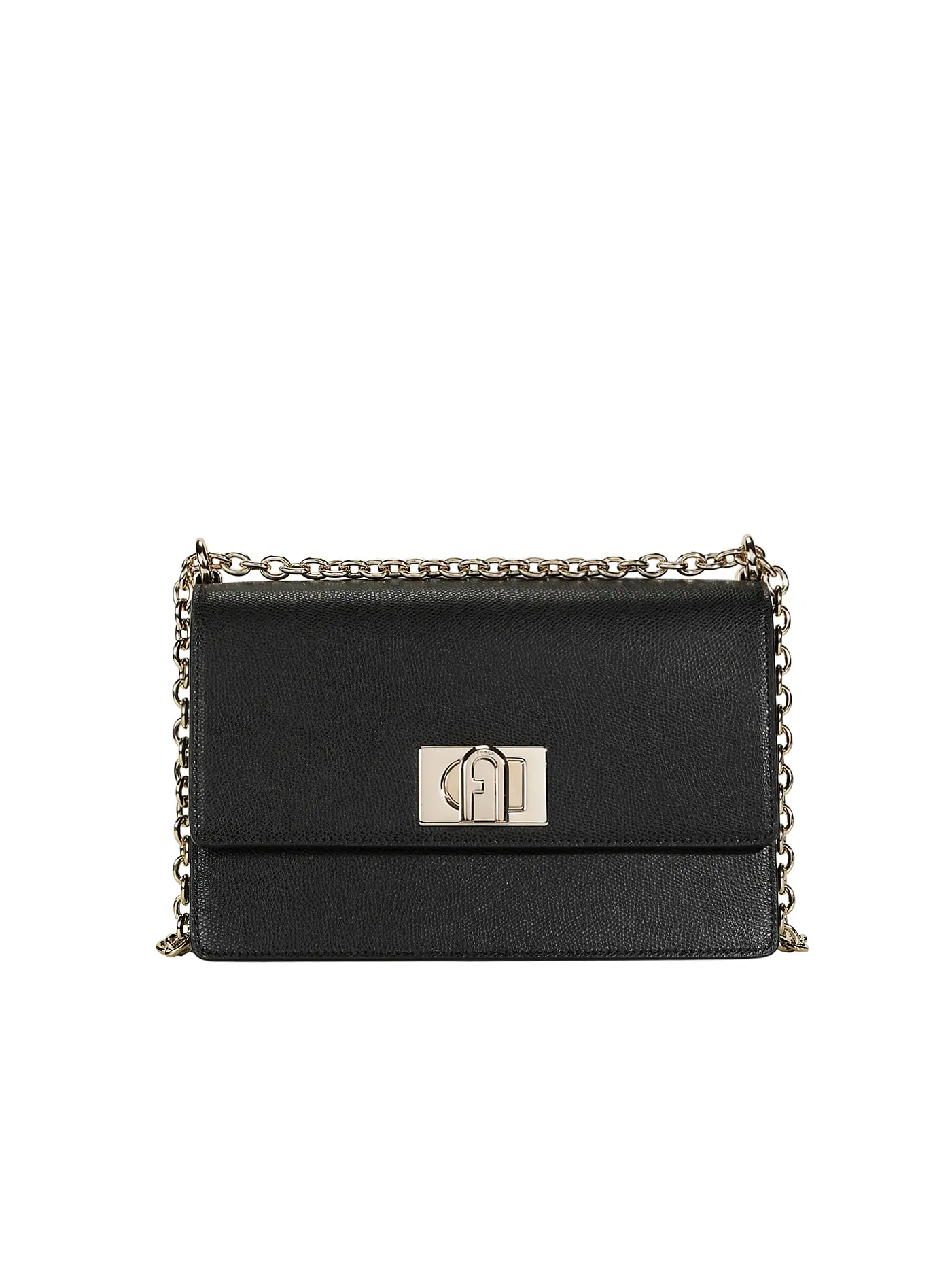 FURLA | Ledertasche - Mini Crossbody 1927 | schwarz