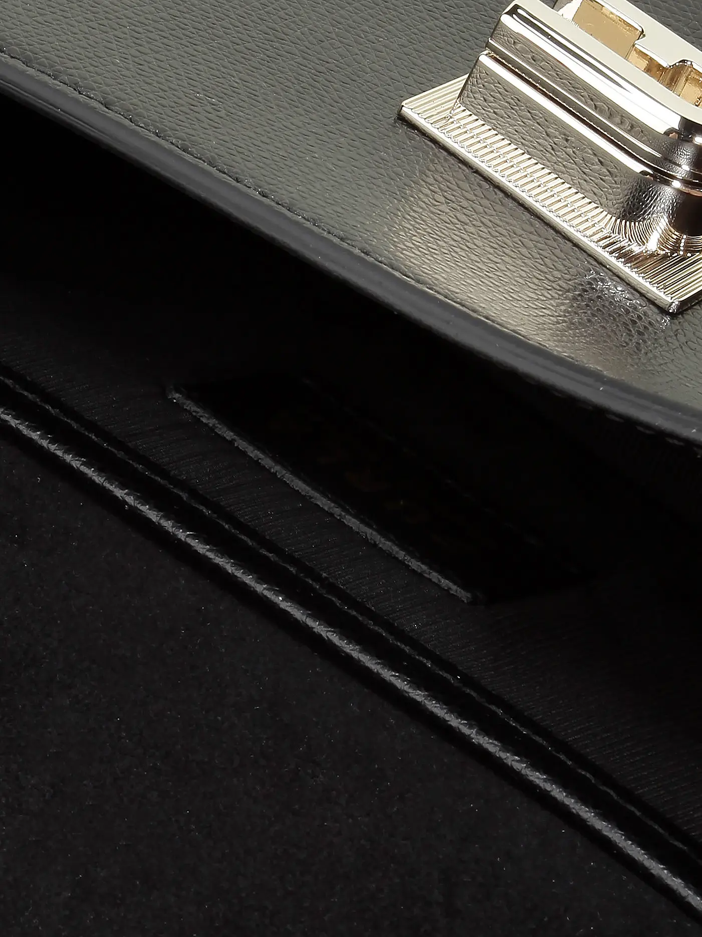 FURLA | Ledertasche - Mini Crossbody 1927 | schwarz