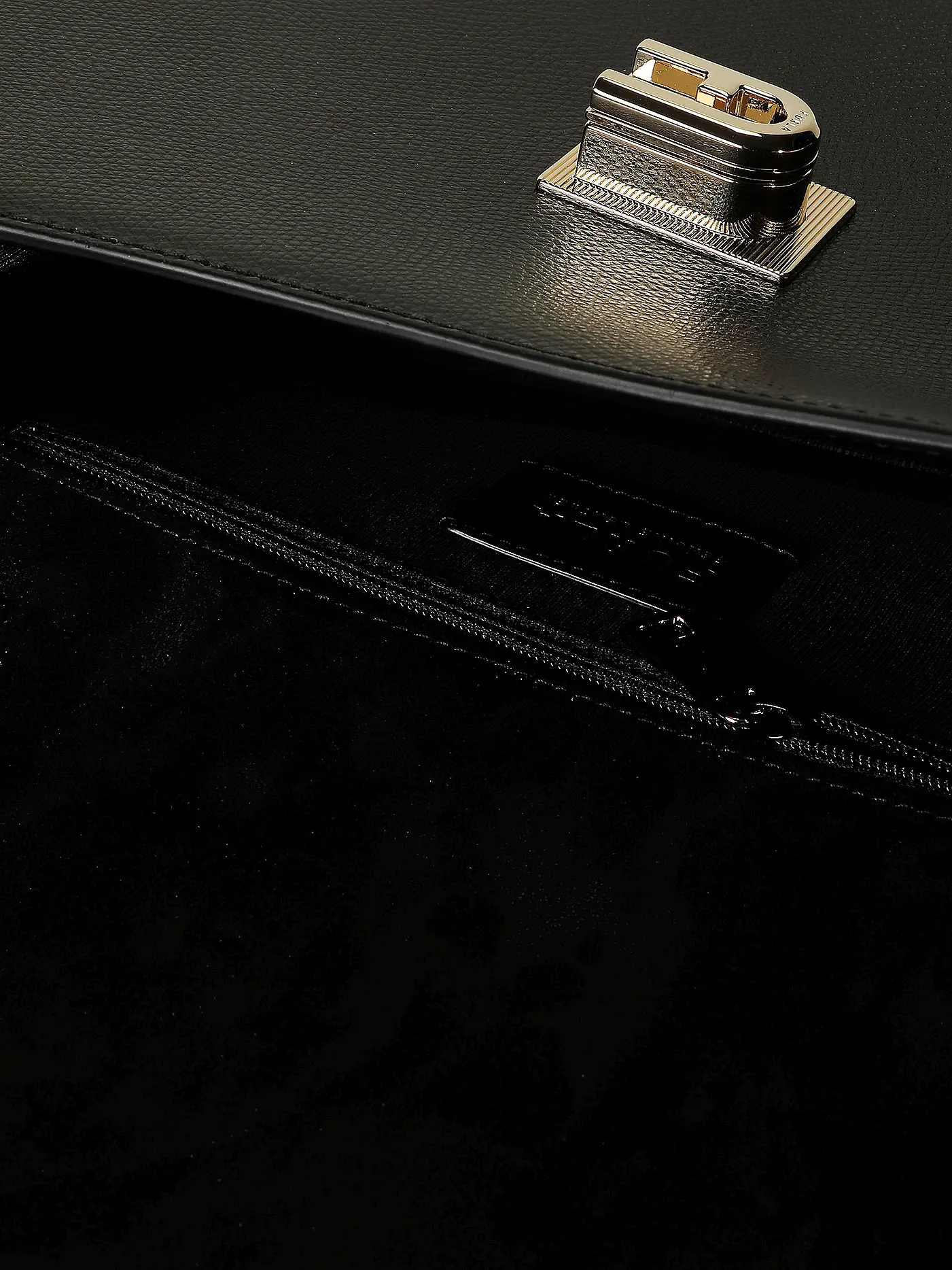 FURLA | Ledertasche - Mini Crossbody 1927 | schwarz