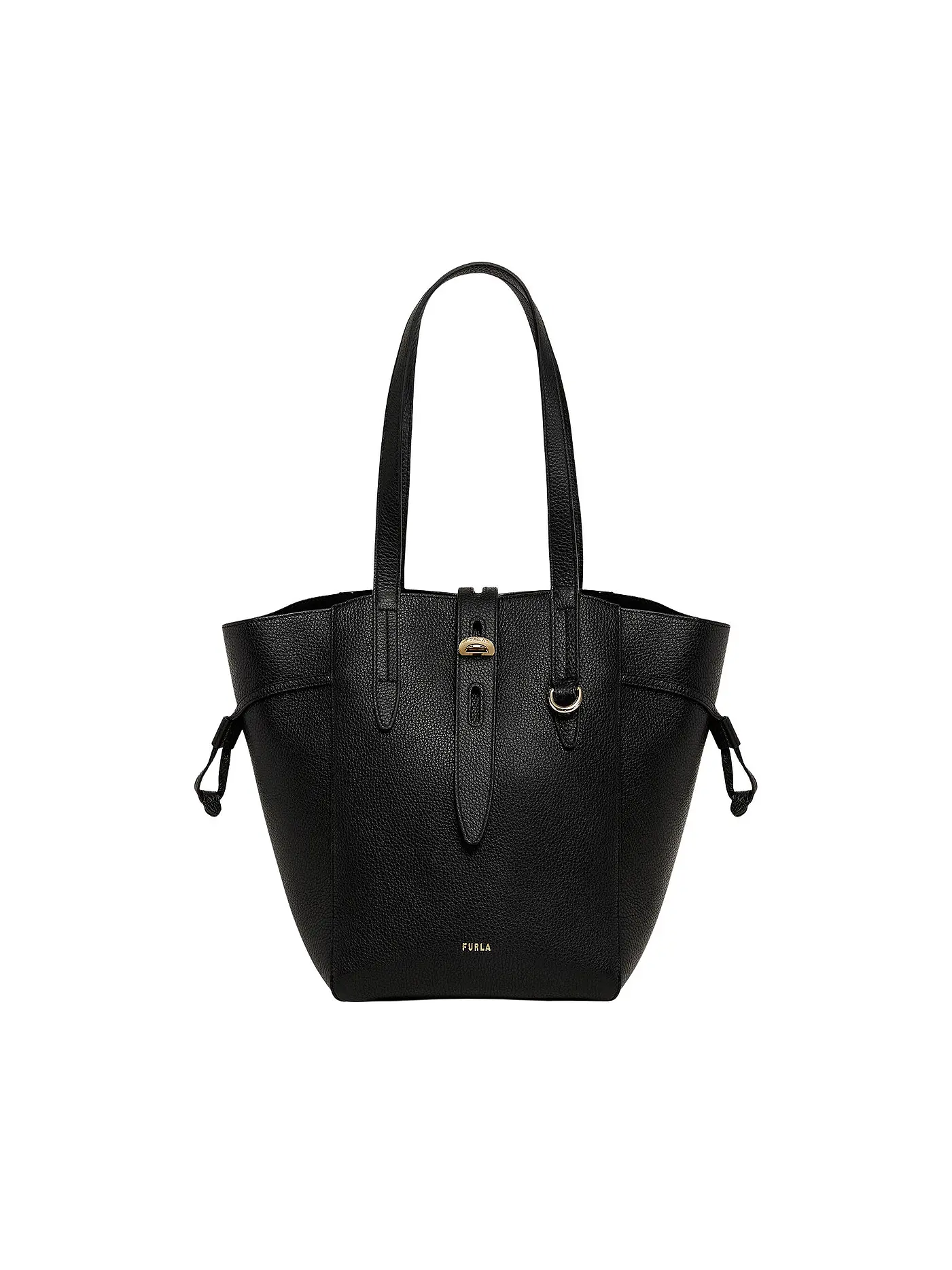 FURLA | Ledertasche - Tote Bag NET medium | schwarz