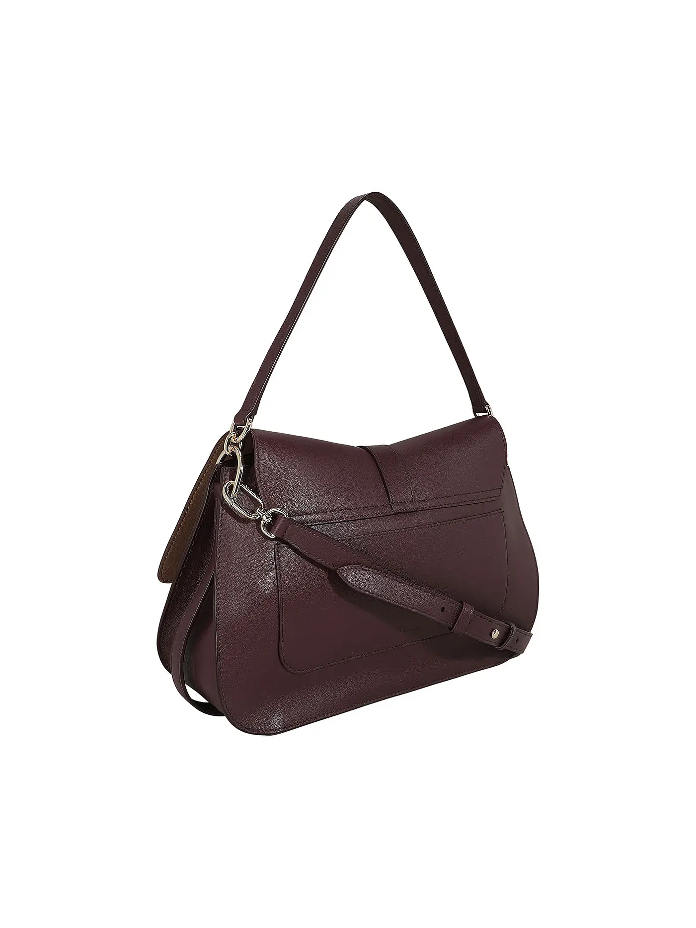FURLA | Ledertasche - Umhängetasche FLOW Large | beere