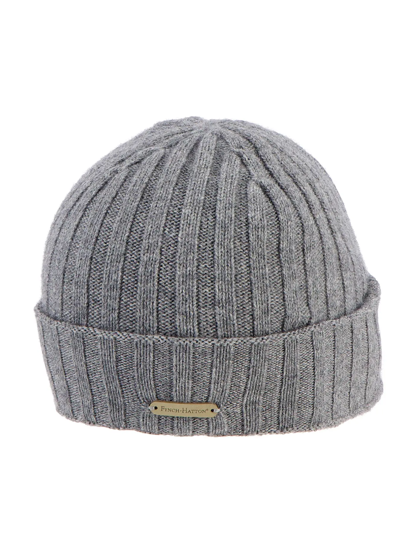 FYNCH HATTON | Geschenkset Mütze und Schal | grau