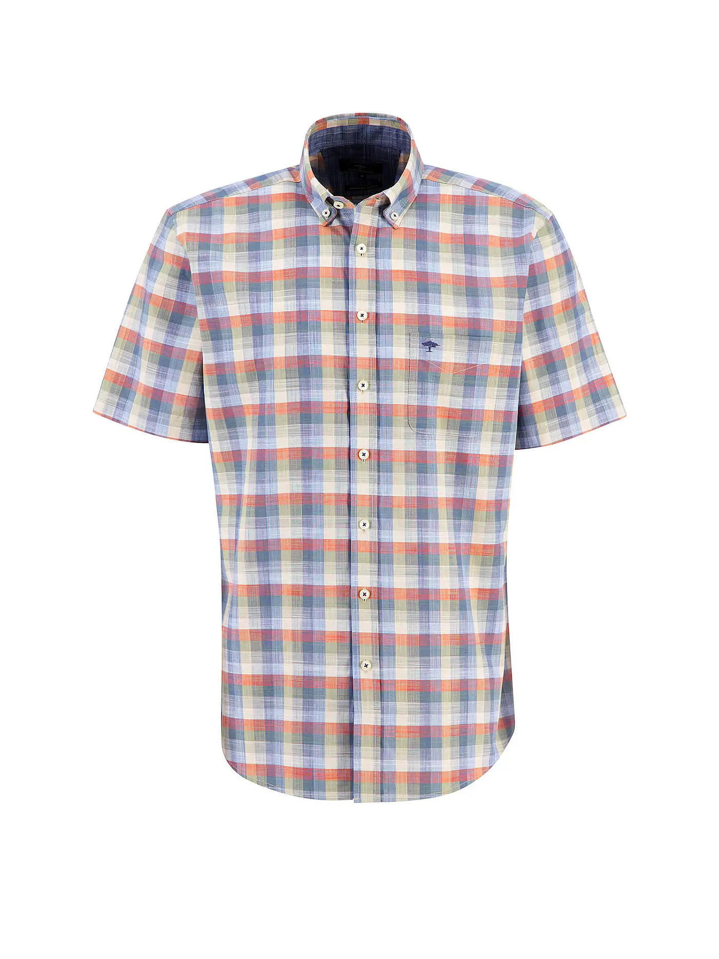 FYNCH HATTON | Hemd Regular Fit  | orange