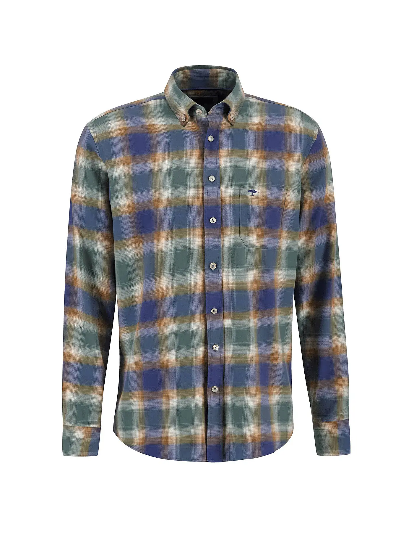 FYNCH HATTON | Hemd Regular Fit  | dunkelgrün
