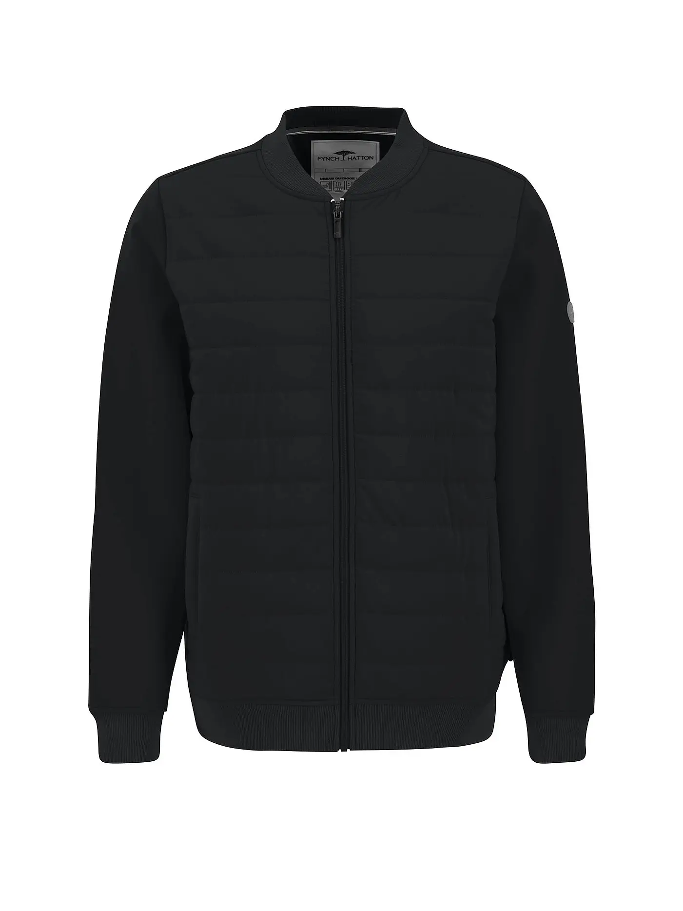 FYNCH HATTON | Hybrid Jacke | schwarz
