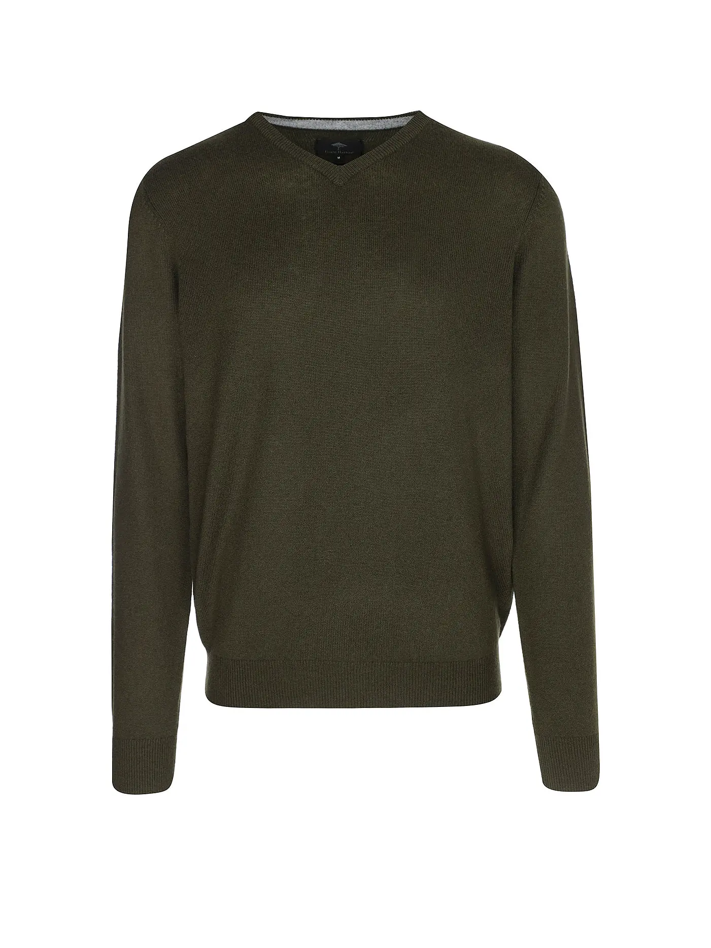 FYNCH HATTON | Kaschmirpullover  | olive