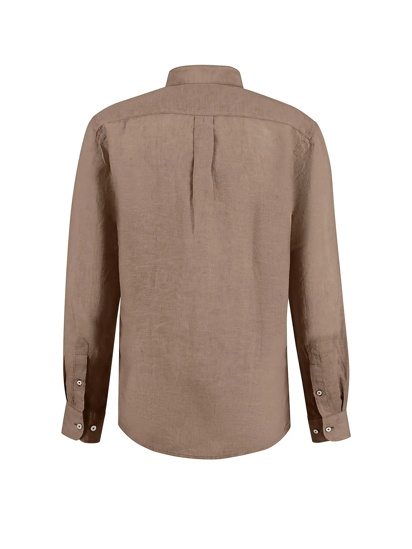 FYNCH HATTON | Leinenhemd Casual Fit  | beige