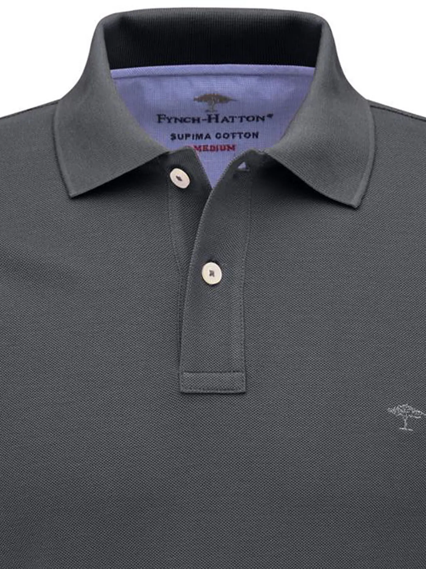 FYNCH HATTON | Poloshirt  | grau