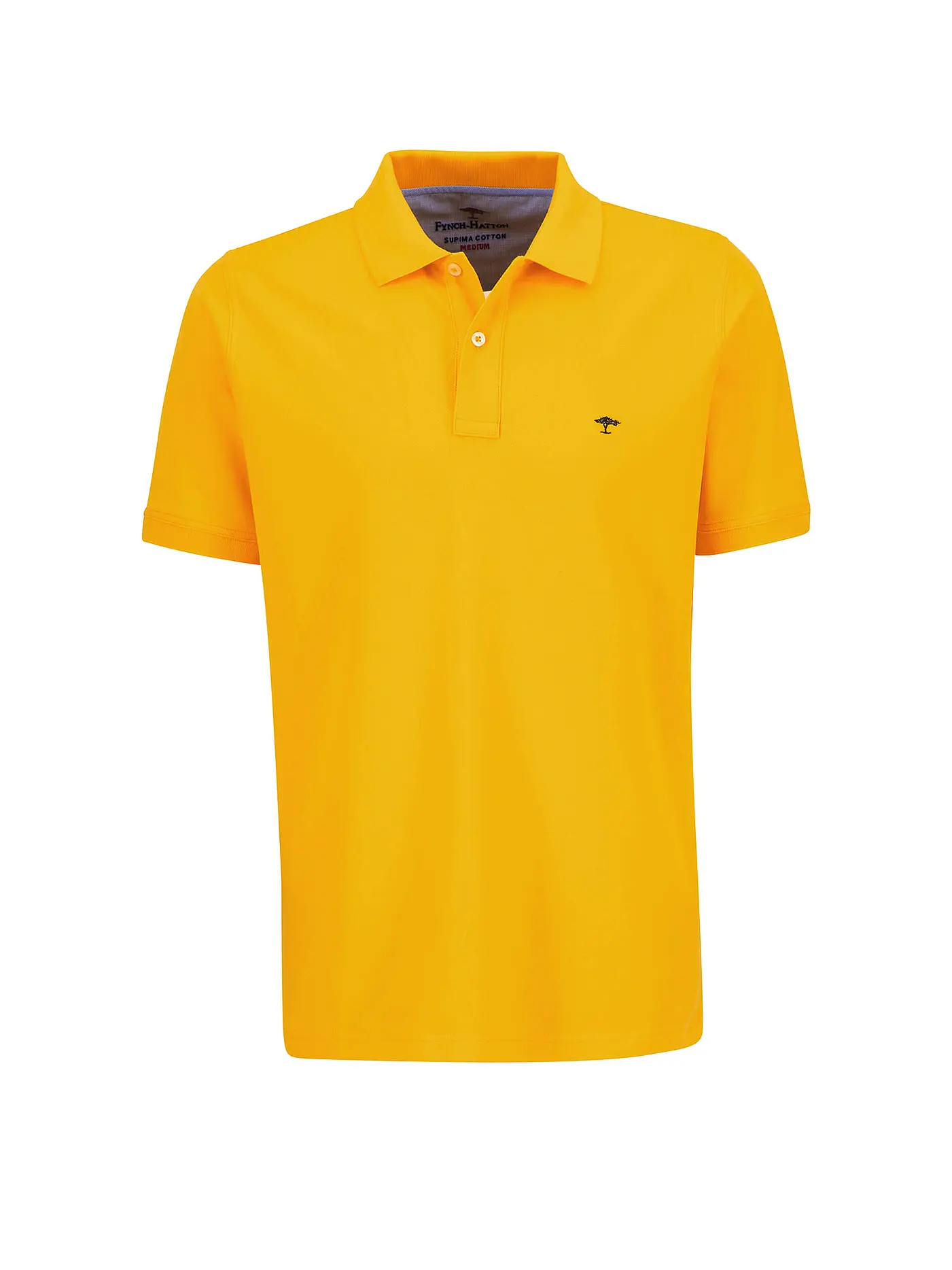 FYNCH HATTON | Poloshirt Casual Fit  | gelb