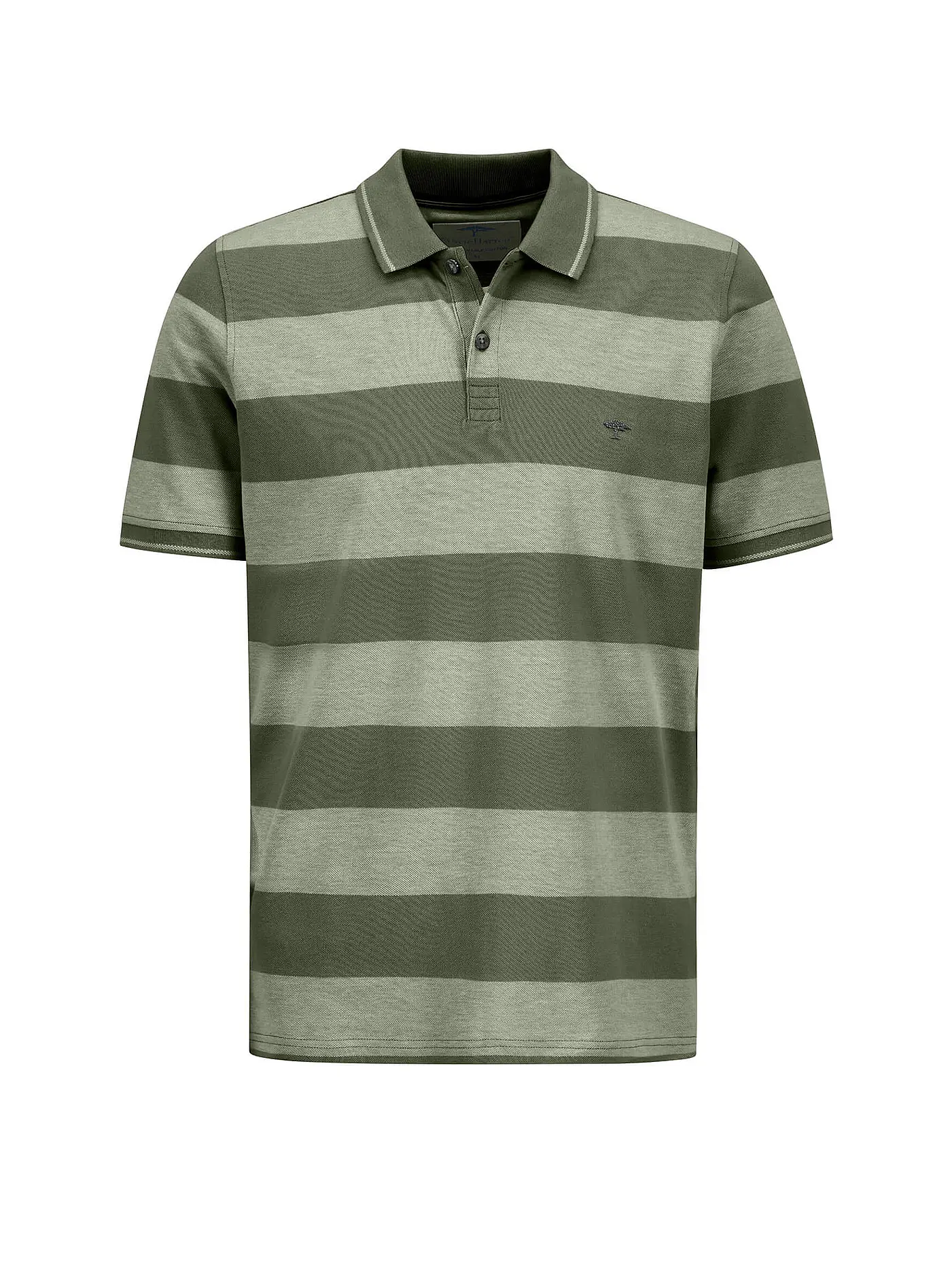 FYNCH HATTON | Poloshirt Casual Fit  | olive