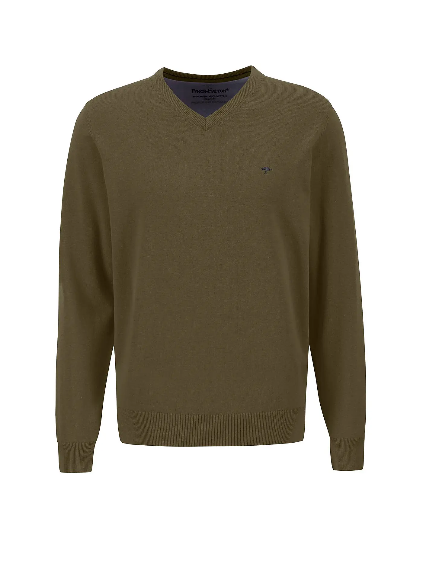 FYNCH HATTON | Pullover | olive