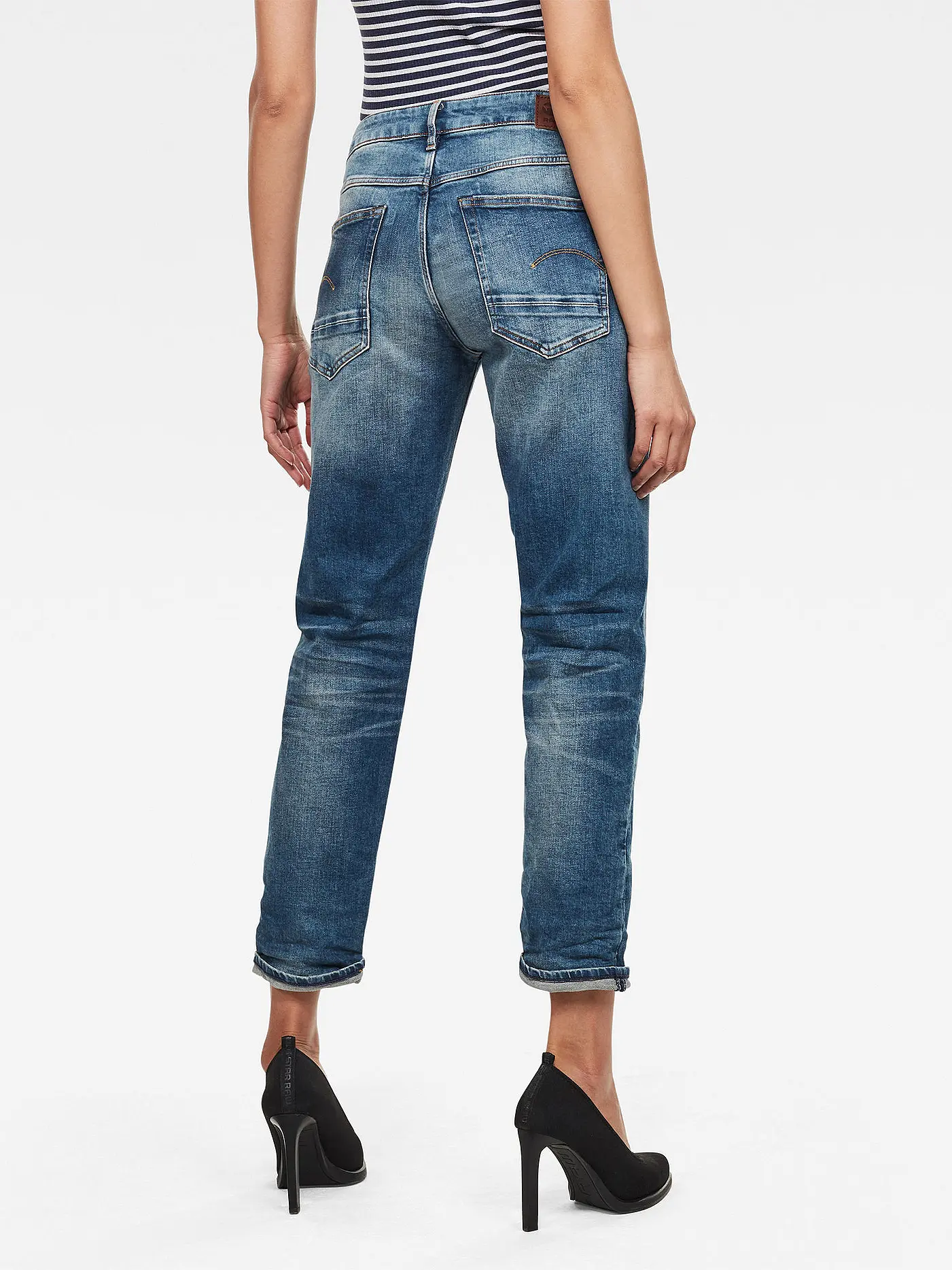 G-STAR RAW | Jeans Boyfriend Fit " Kate " | dunkelblau