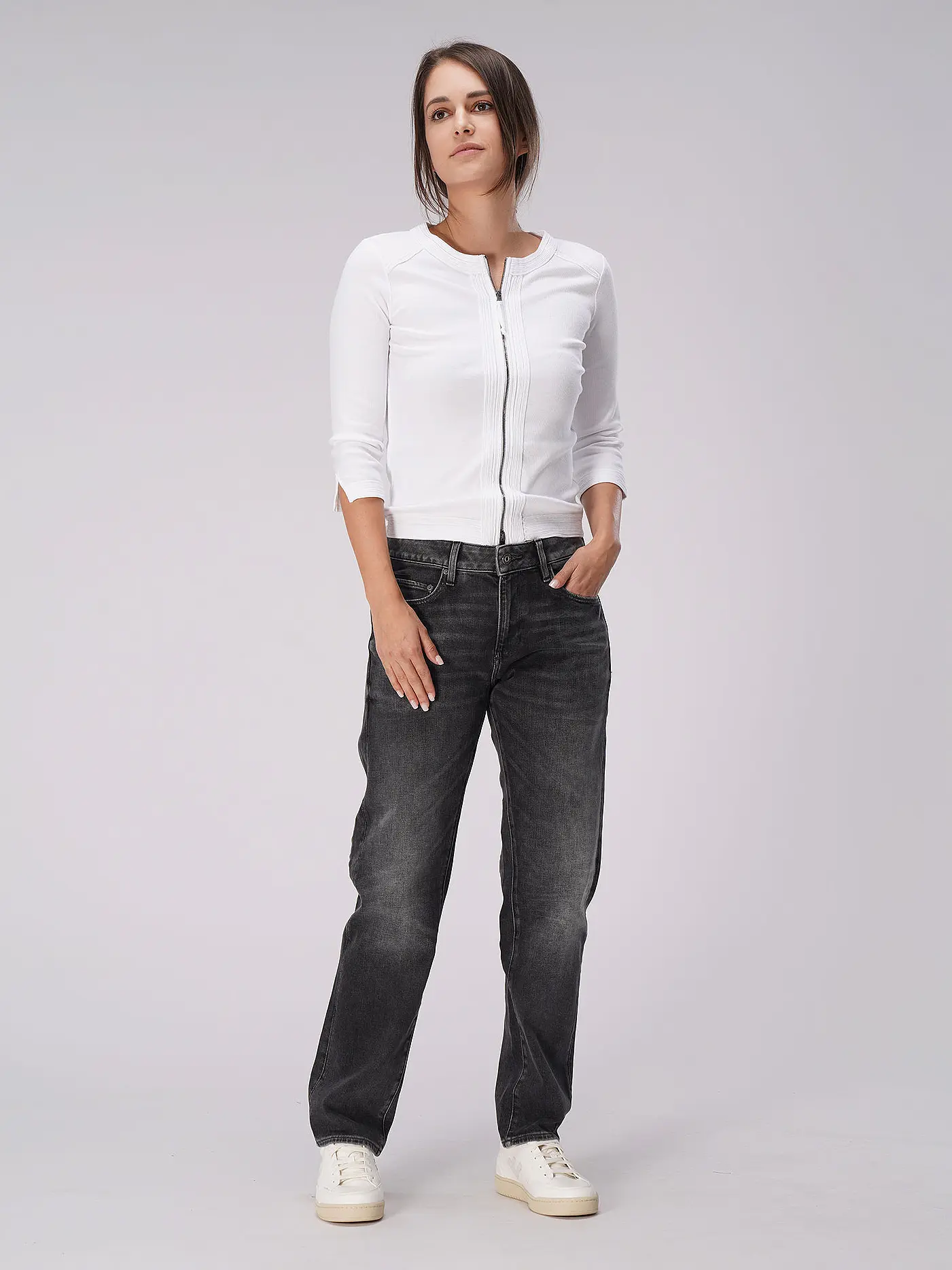 G-STAR RAW | Jeans Boyfriend Fit Kate | grau