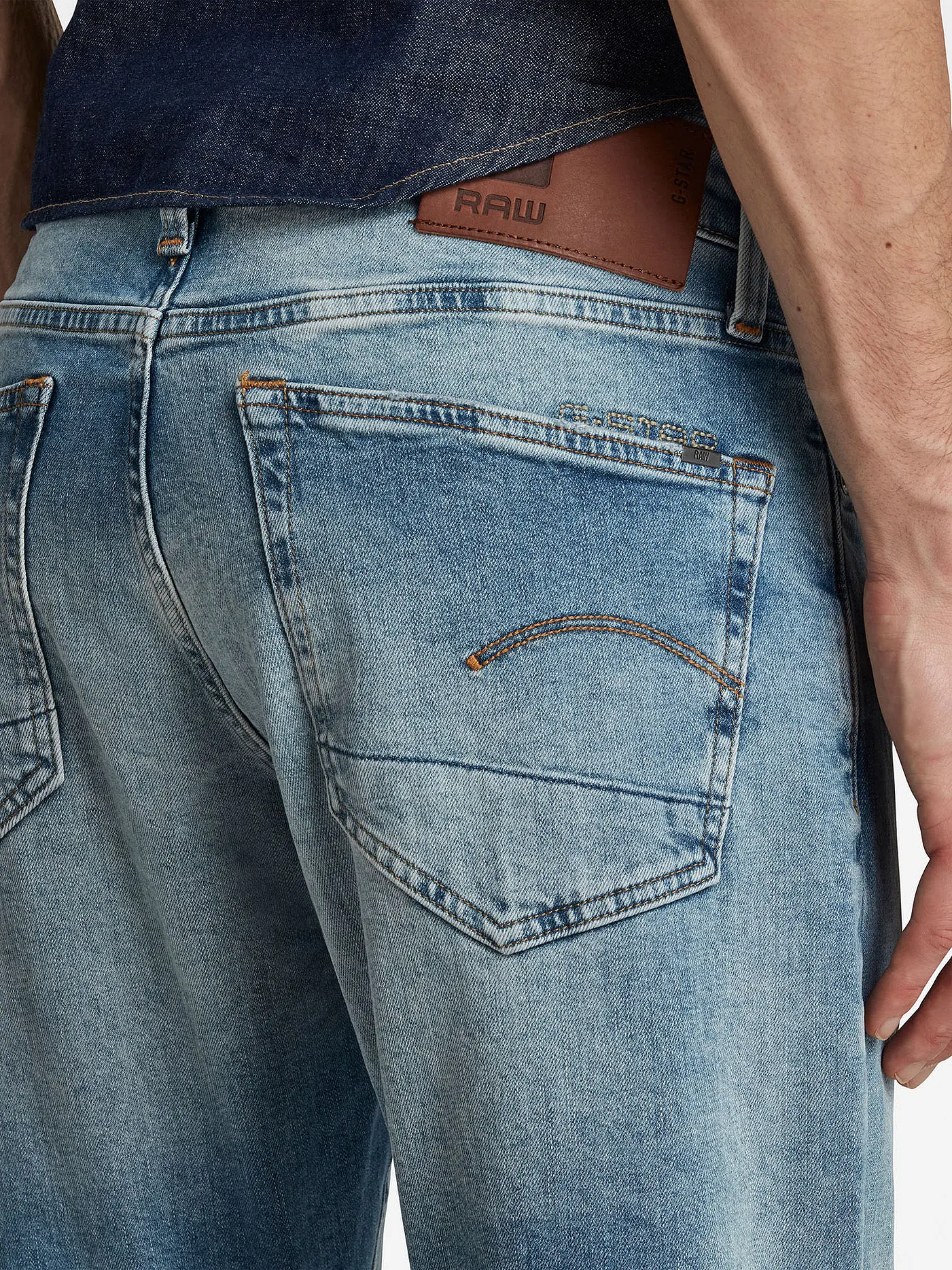 G-STAR RAW | Jeans Straight Tapered Fit 3301 | hellblau