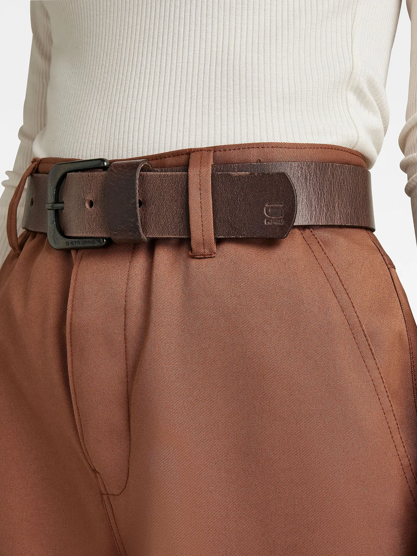 G-STAR RAW | Ledergürtel ZED | braun