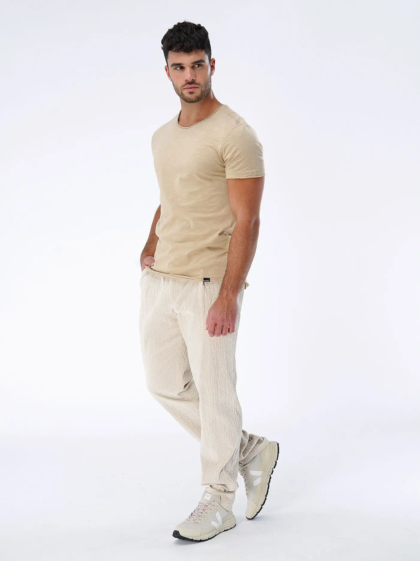 GABBA | T-Shirt KONRAD  | beige