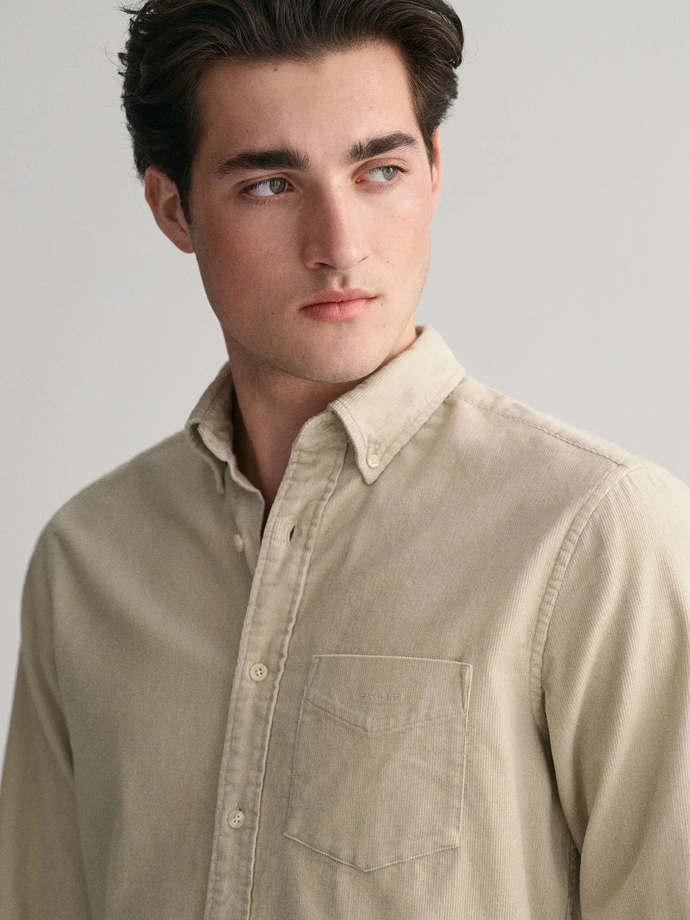 GANT | Cordhemd Regular Fit | beige