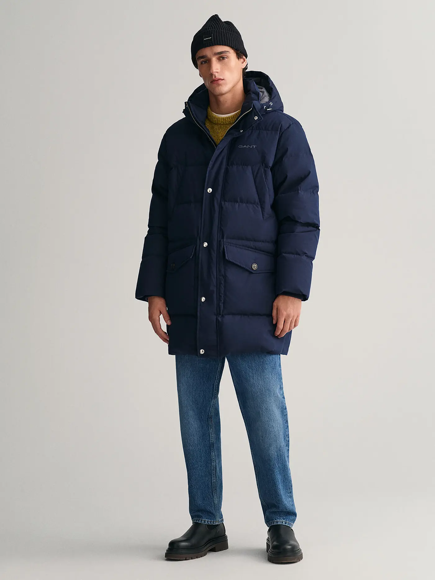 GANT | Daunenparka | dunkelblau