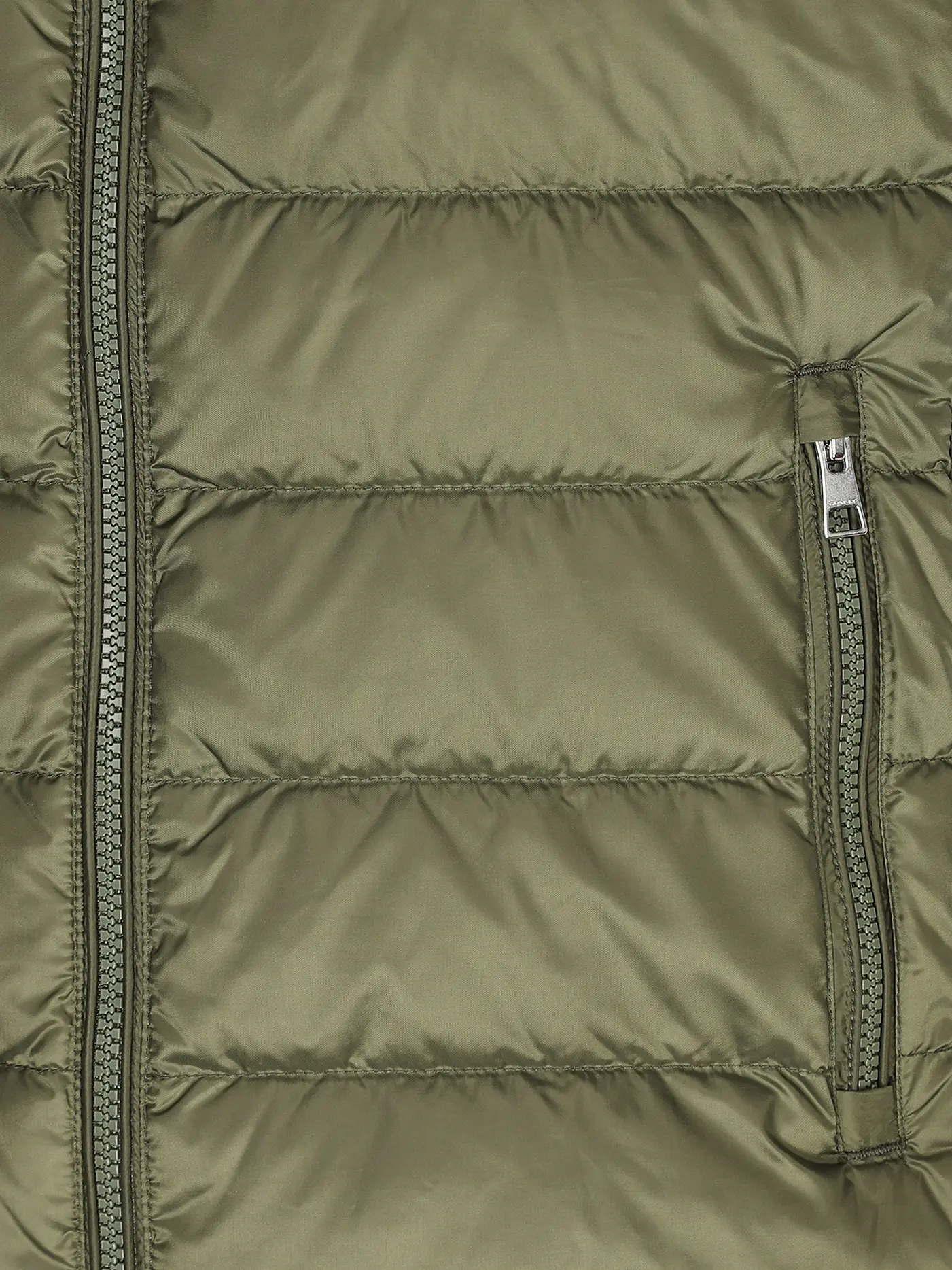 GANT | Daunensteppgilet | dunkelgrün