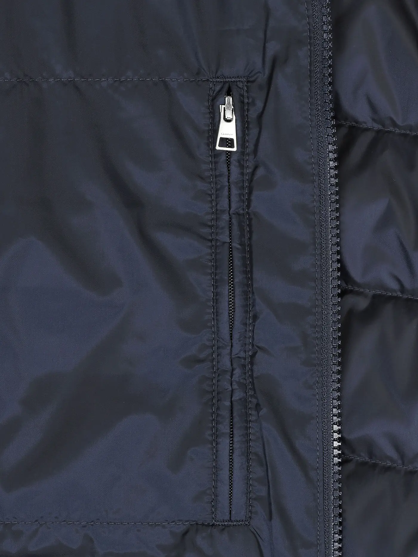 GANT | Daunensteppgilet | dunkelblau