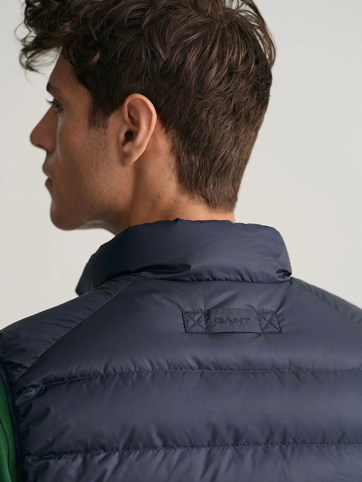 GANT | Daunensteppgilet | dunkelblau