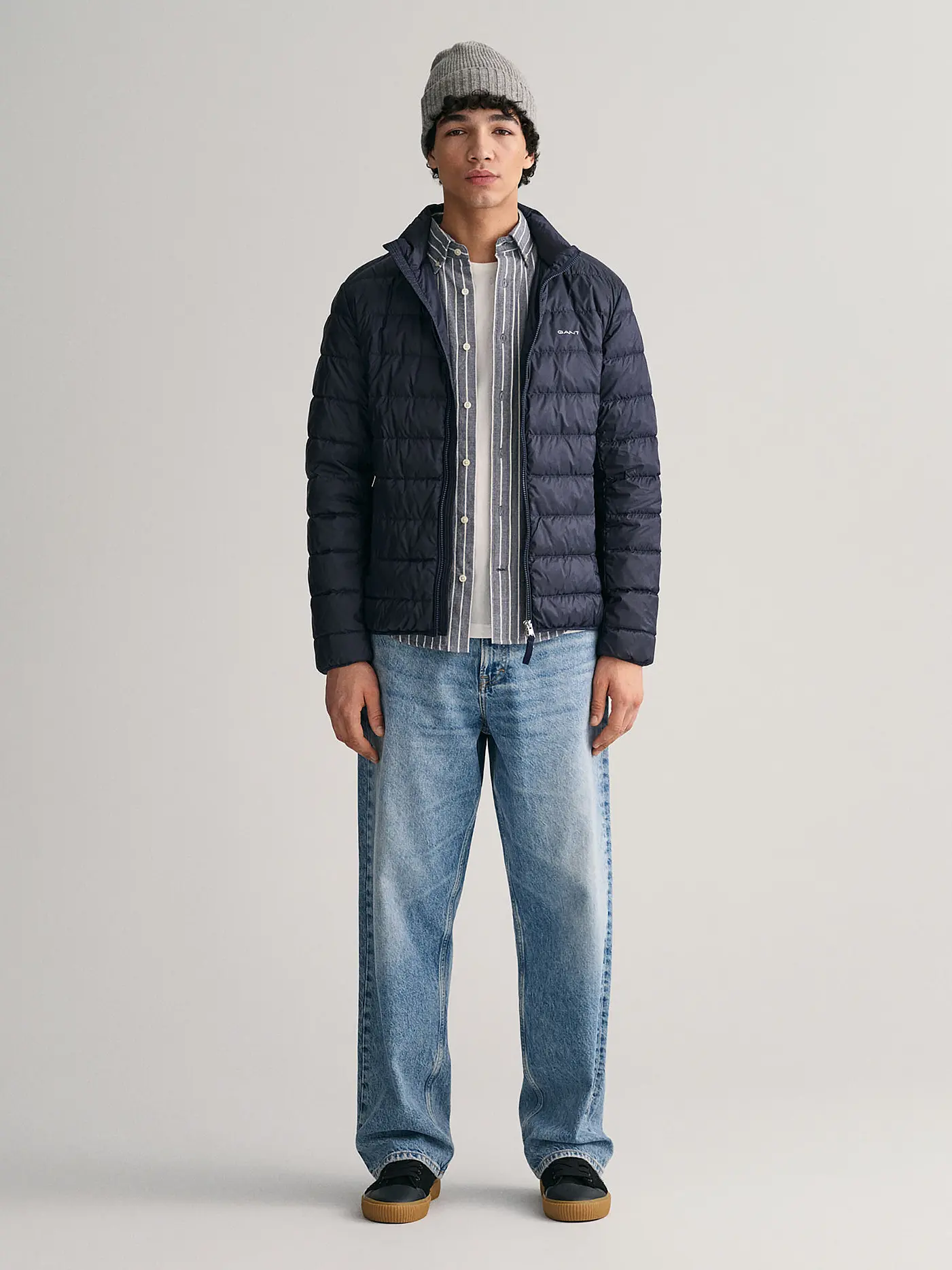 GANT | Daunensteppjacke | dunkelblau